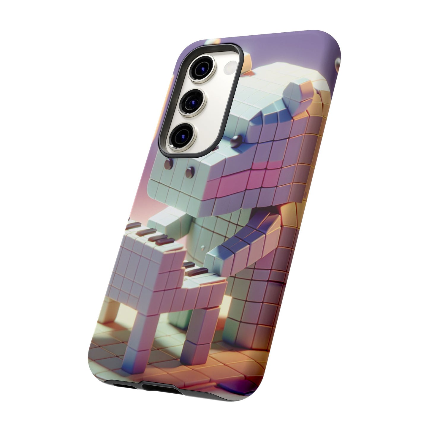 Cube Piano Piggy Ultra-Tough Phone Case