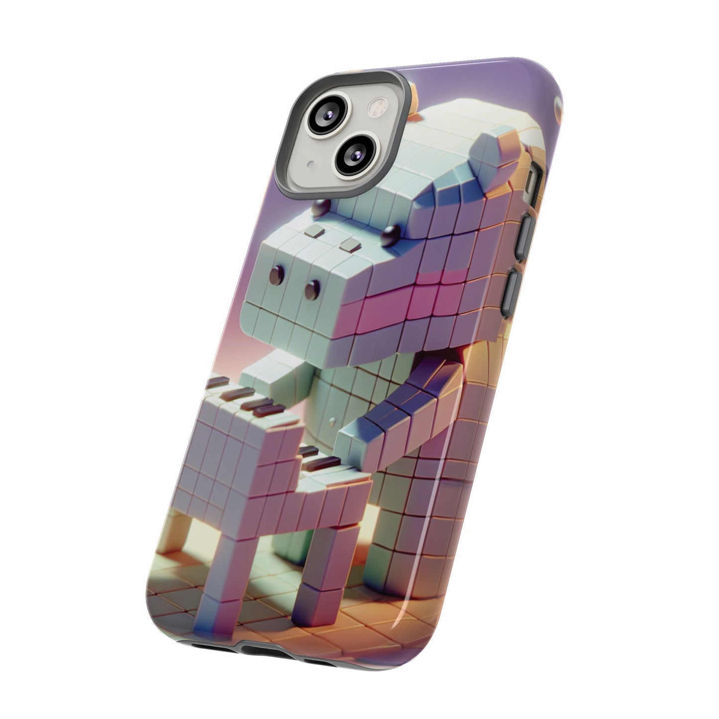 Cube Piano Piggy Ultra-Tough Phone Case