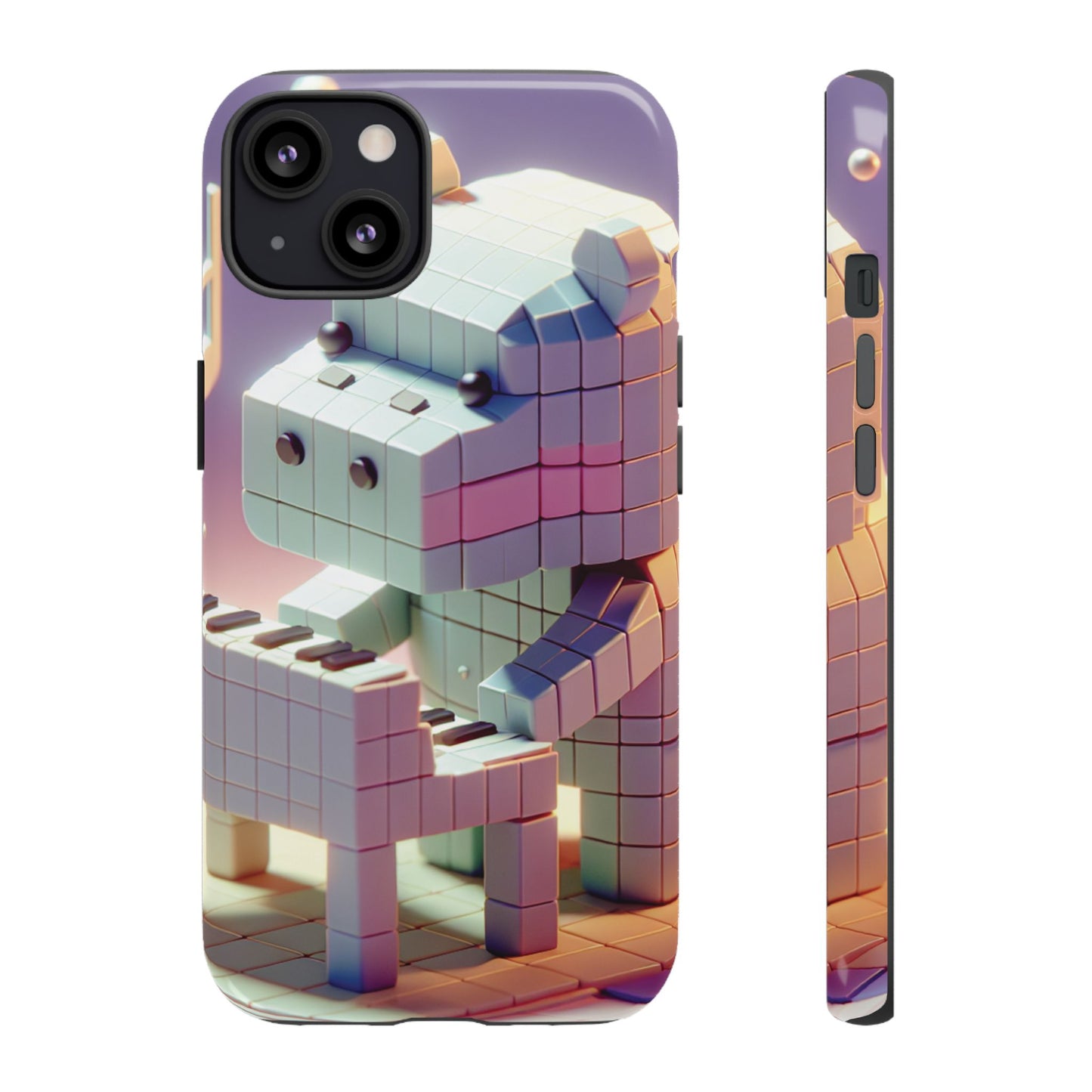 Cube Piano Piggy Ultra-Tough Phone Case