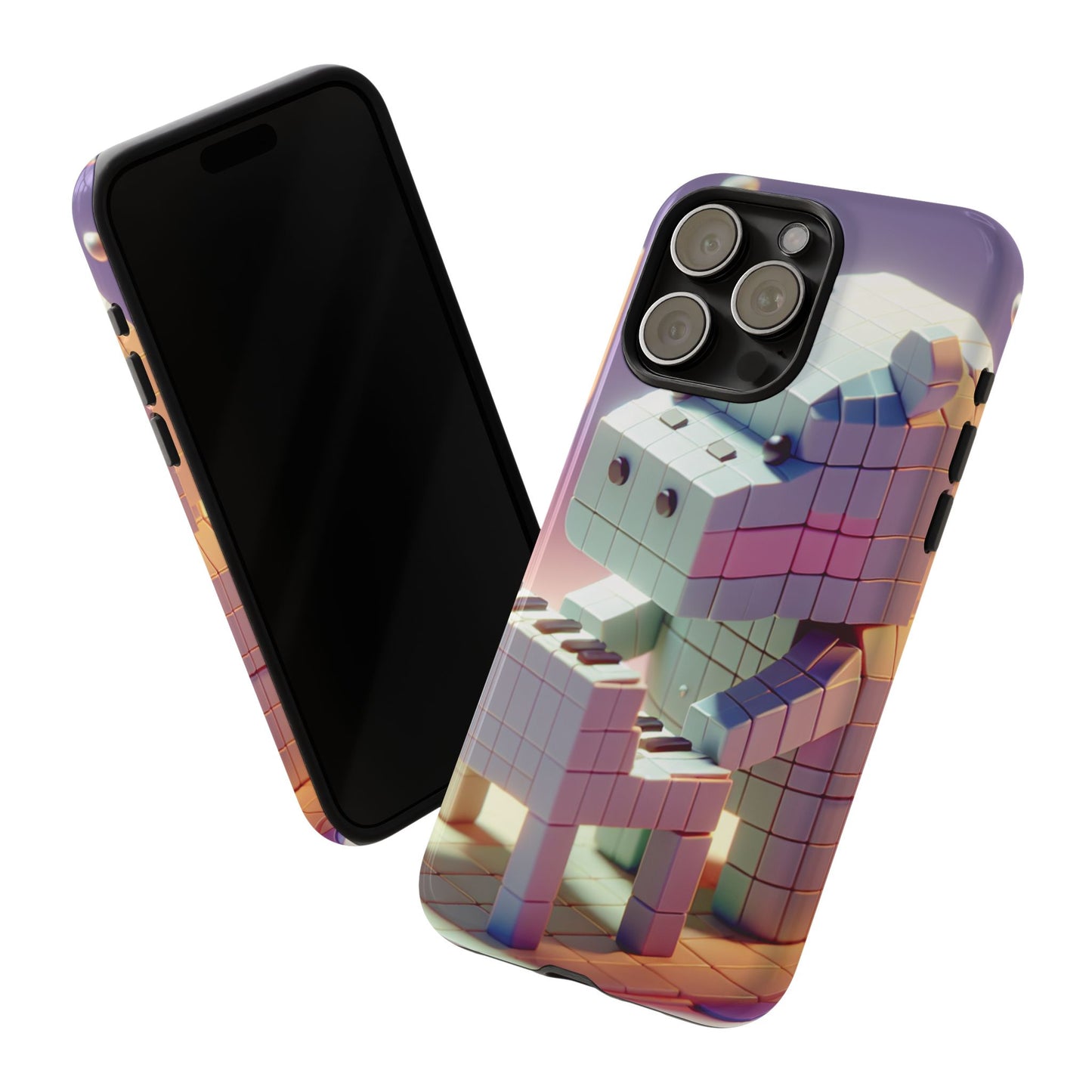 Cube Piano Piggy Ultra-Tough Phone Case