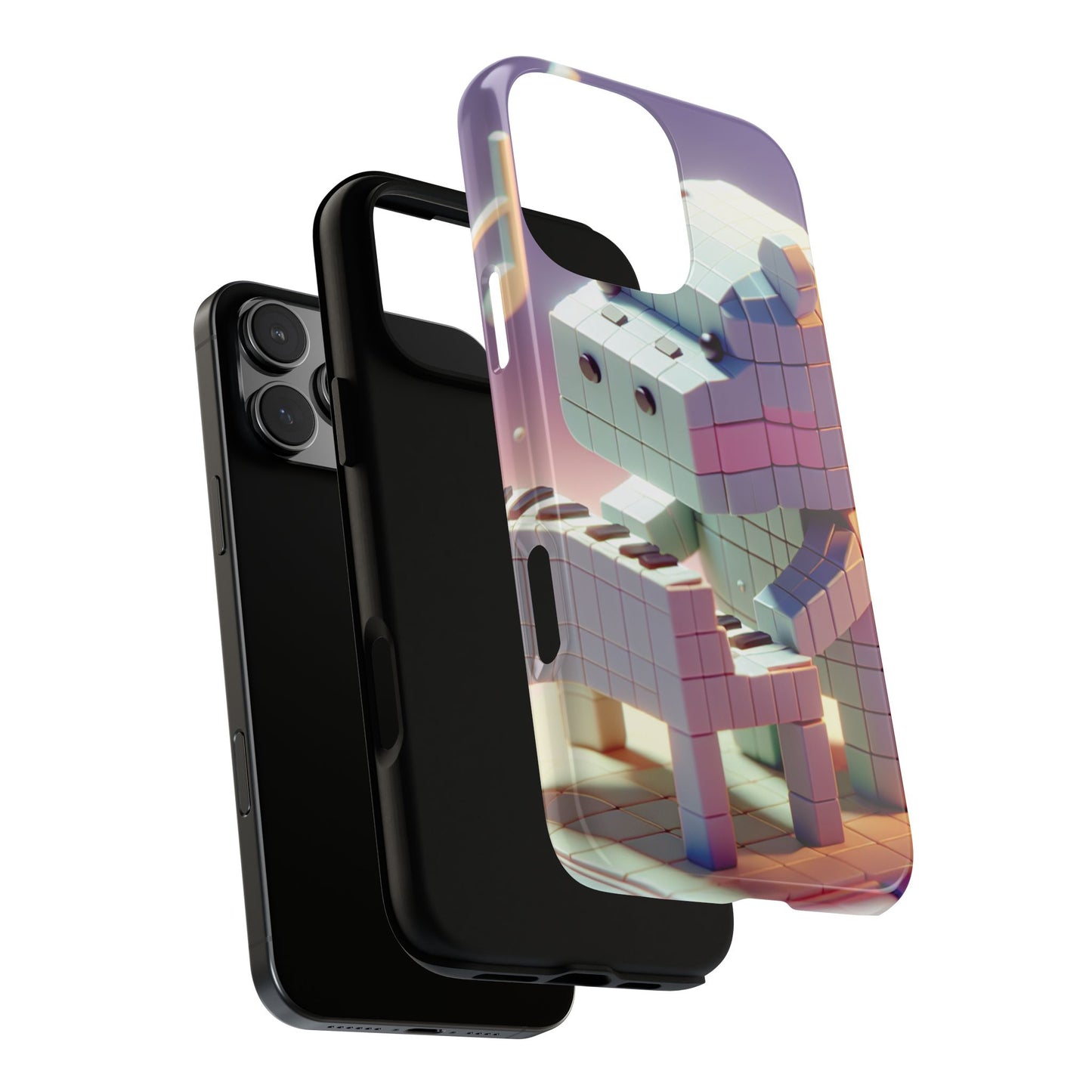 Cube Piano Piggy Ultra-Tough Phone Case