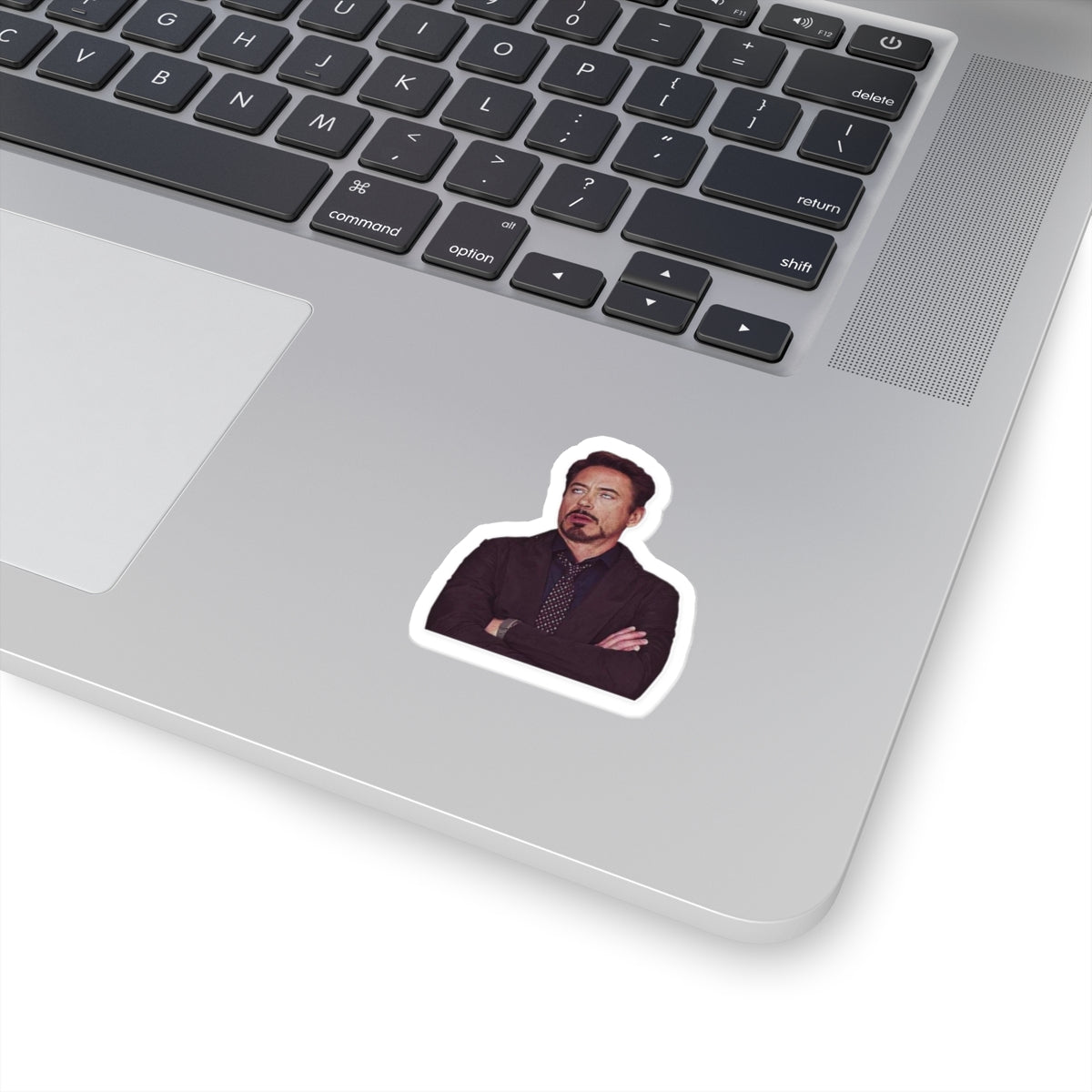 Robert Downey Jr. Eye-Roll Meme Vinyl Sticker