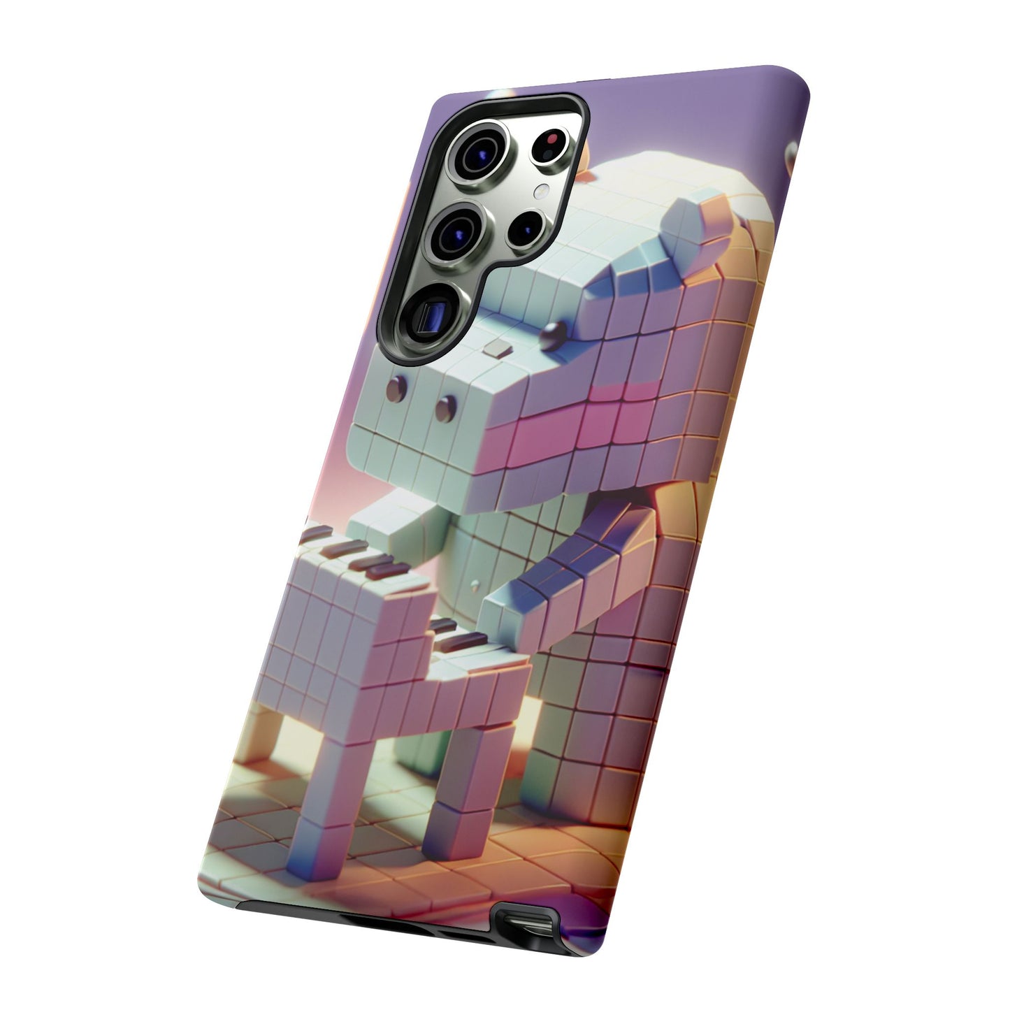 Cube Piano Piggy Ultra-Tough Phone Case