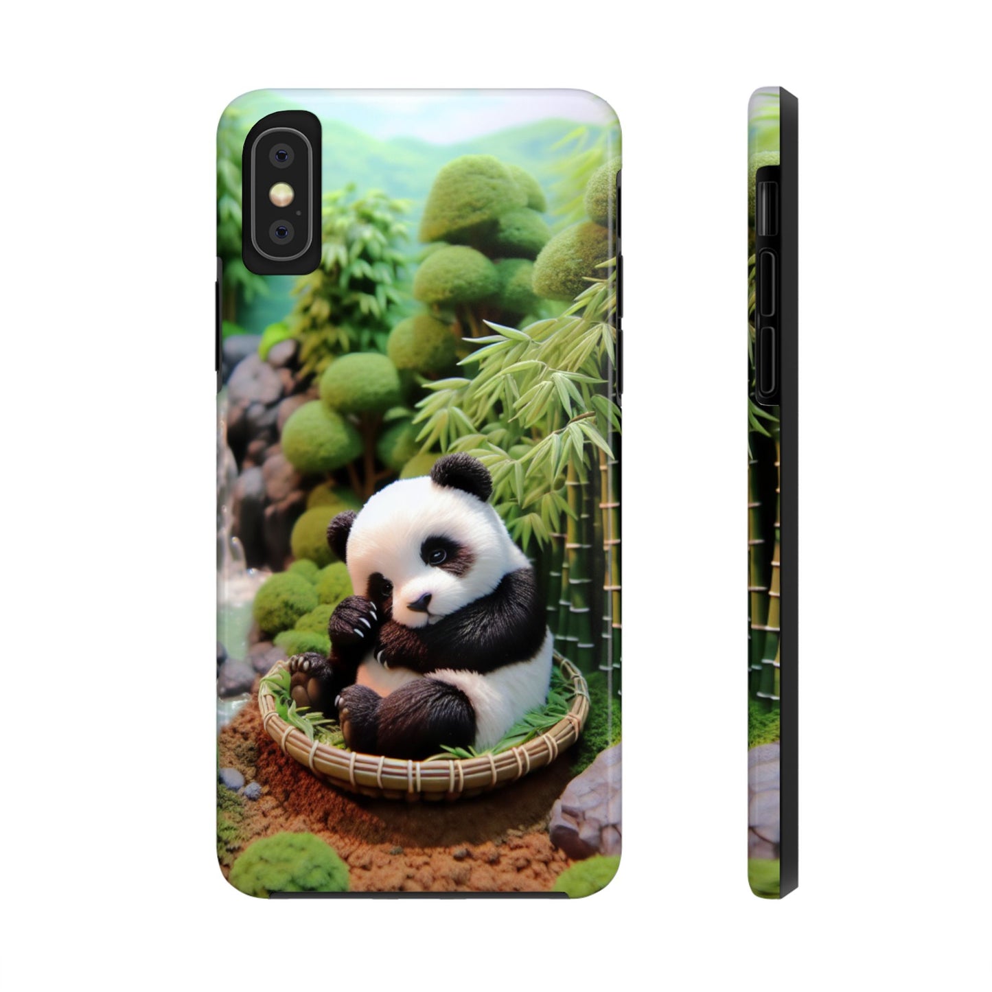 Cute Panda Ultra-Tough Phone Case