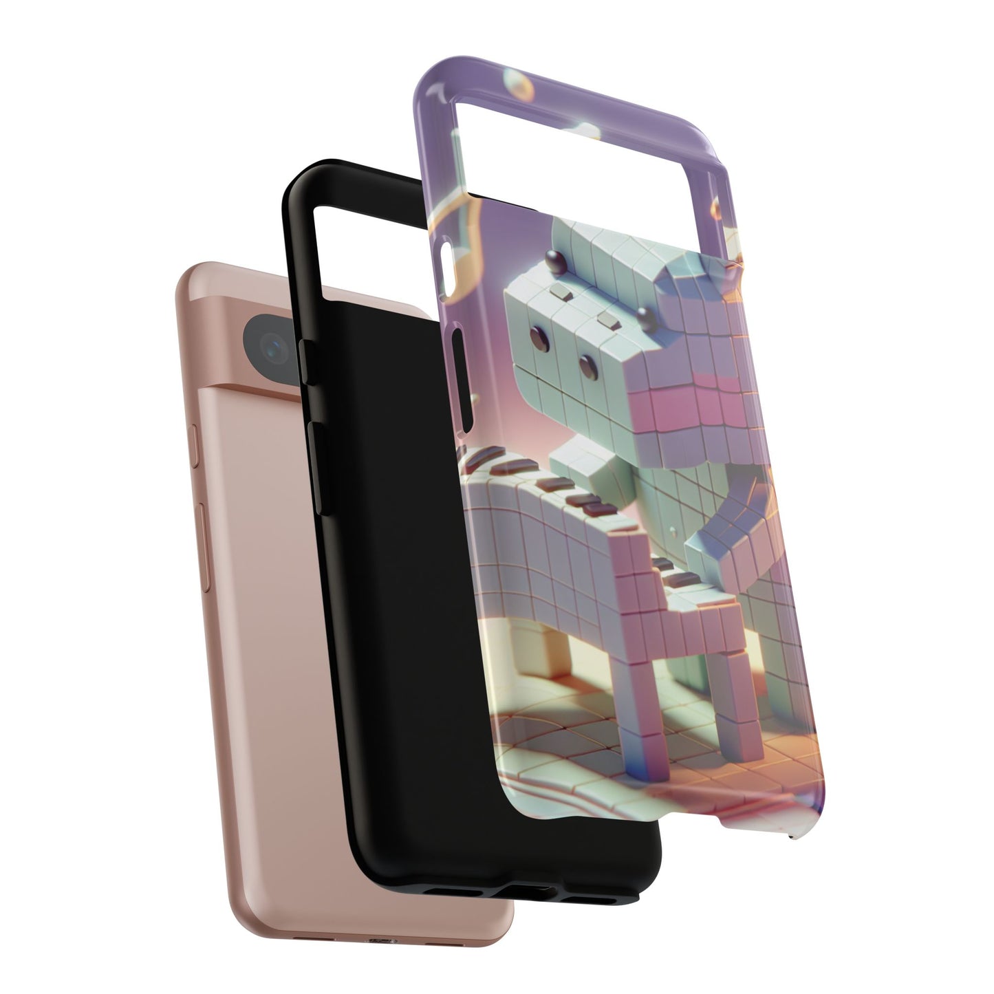 Cube Piano Piggy Ultra-Tough Phone Case