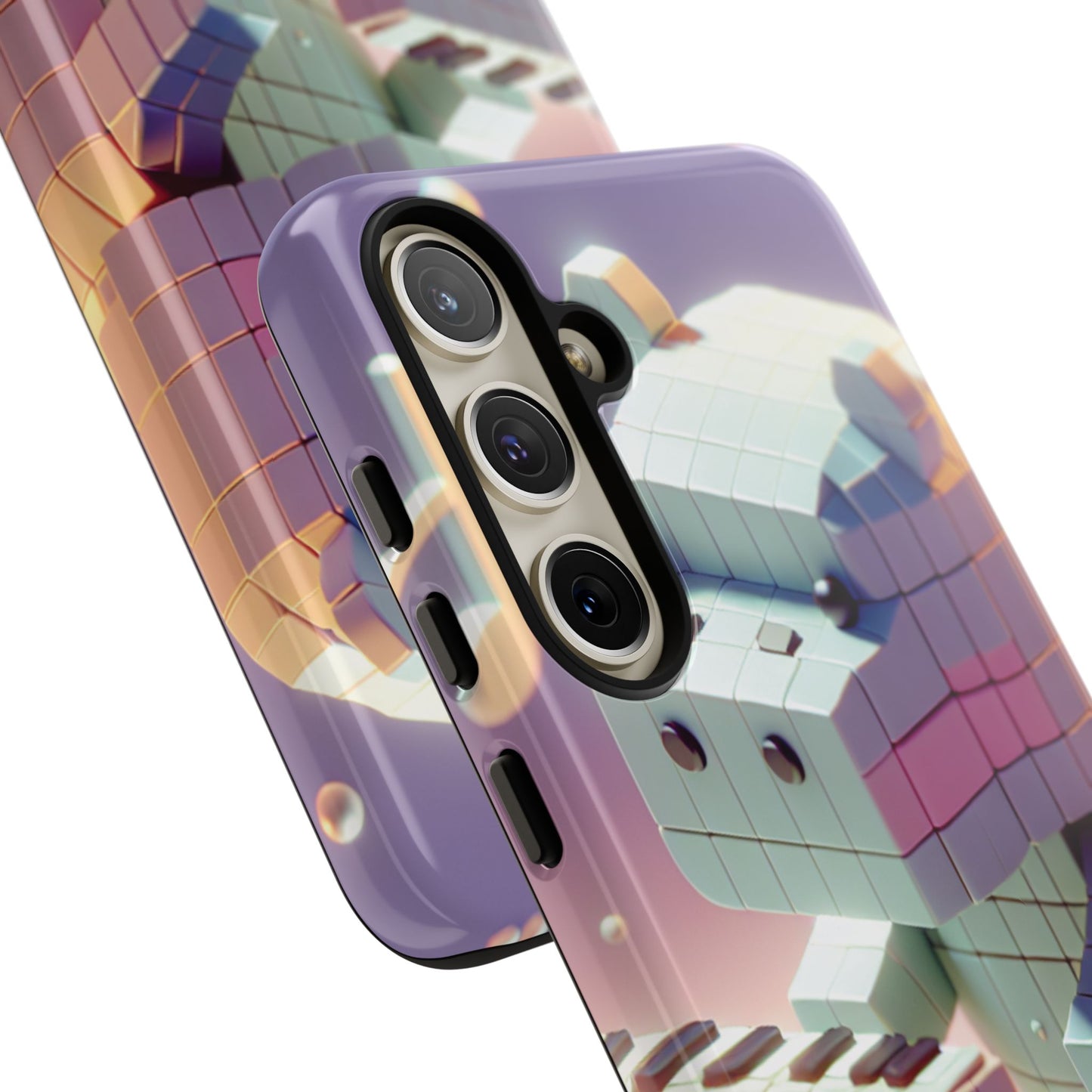 Cube Piano Piggy Ultra-Tough Phone Case