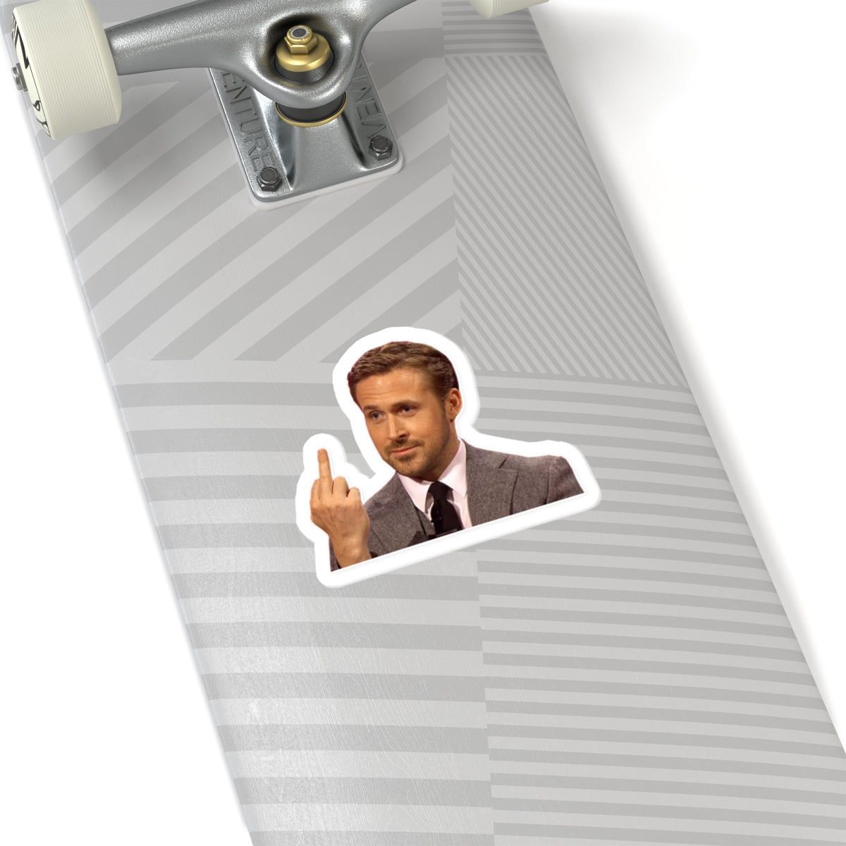 Ryan Gosling Middle Finger Meme Vinyl Sticker