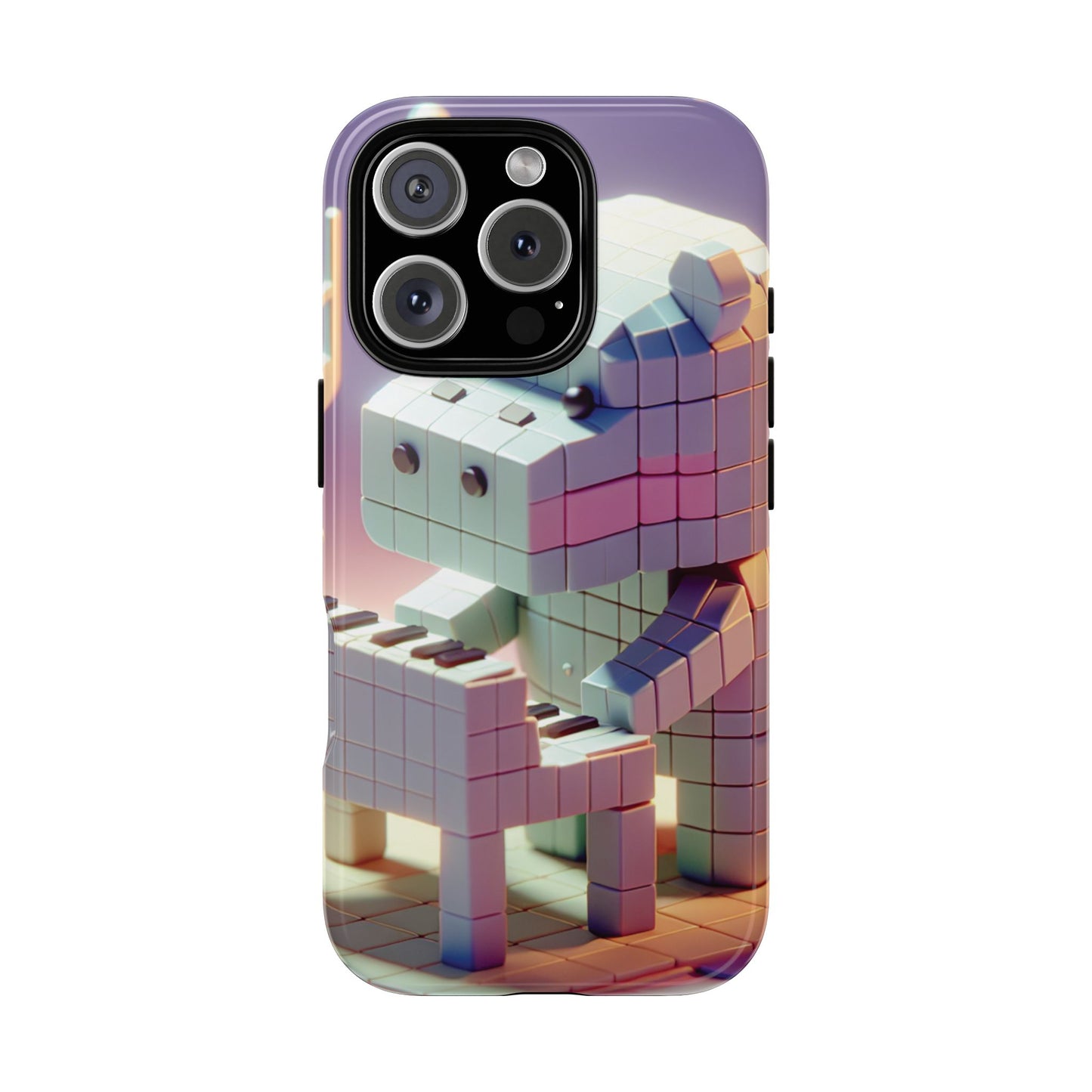 Cube Piano Piggy Ultra-Tough Phone Case