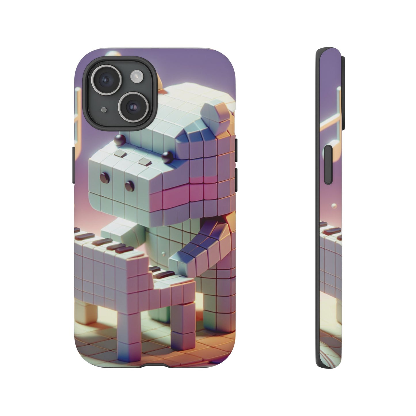 Cube Piano Piggy Ultra-Tough Phone Case