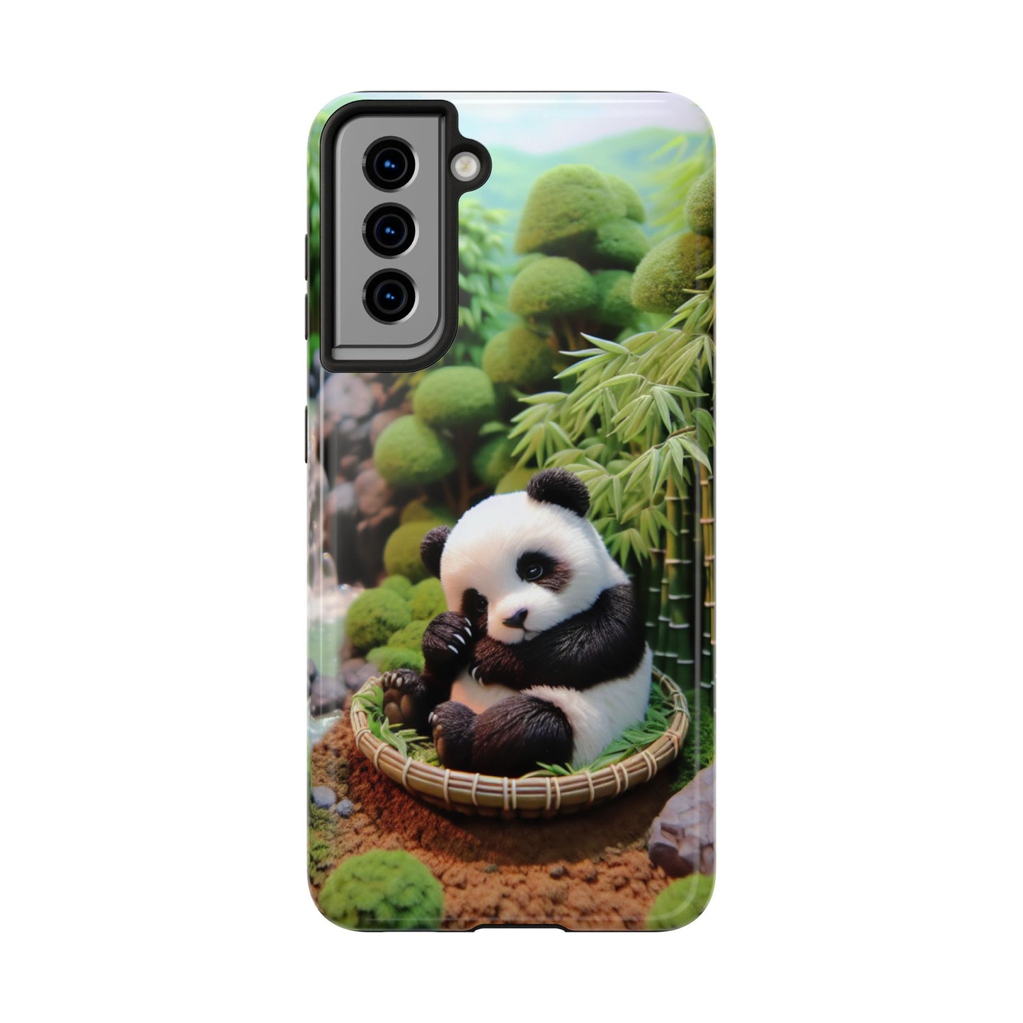 Cute Panda Ultra-Tough Phone Case