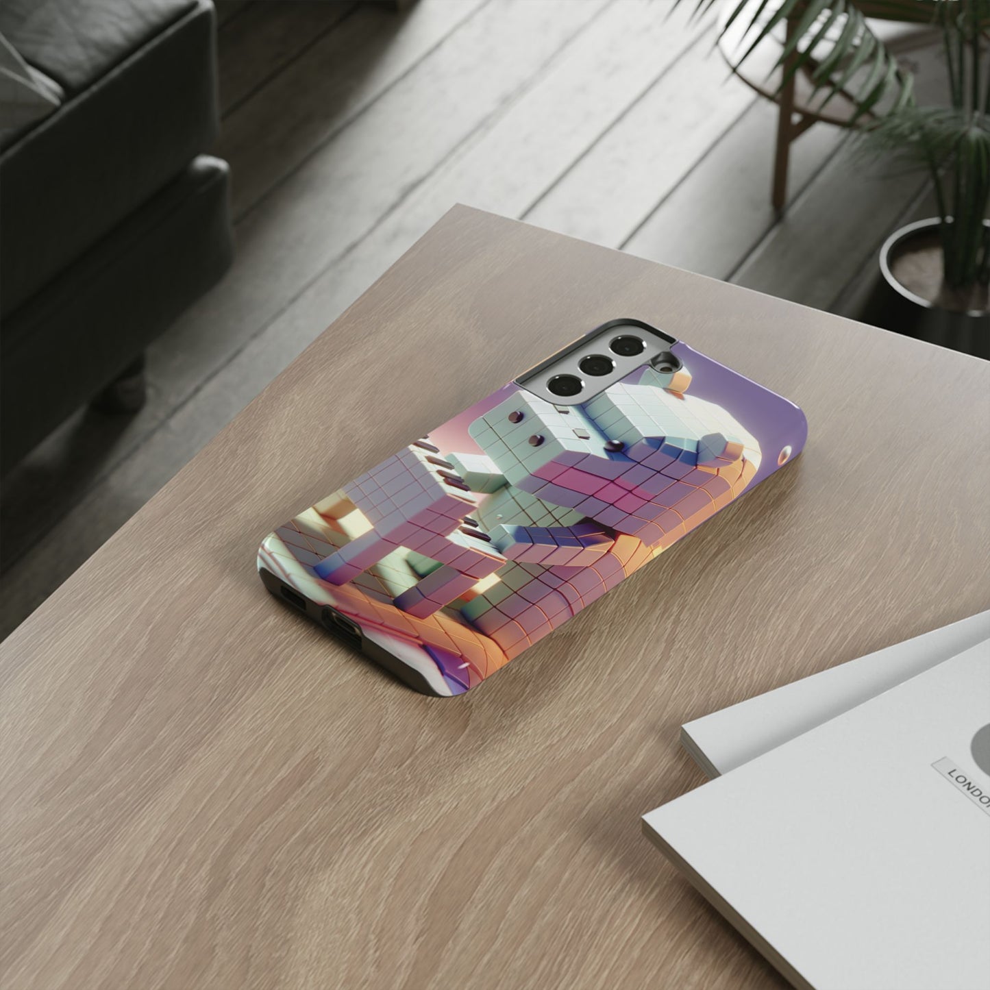 Cube Piano Piggy Ultra-Tough Phone Case