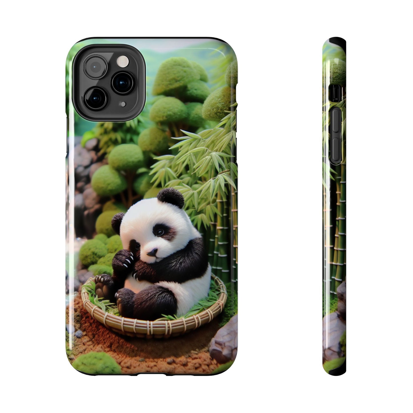 Cute Panda Ultra-Tough Phone Case