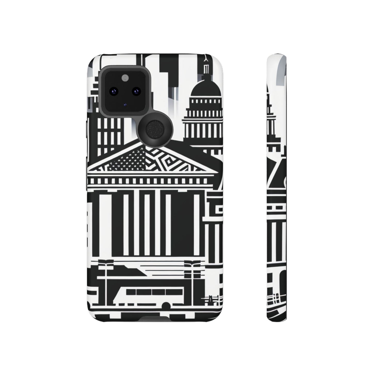 Monochrome City Buildings Ultra-Tough Phone Case