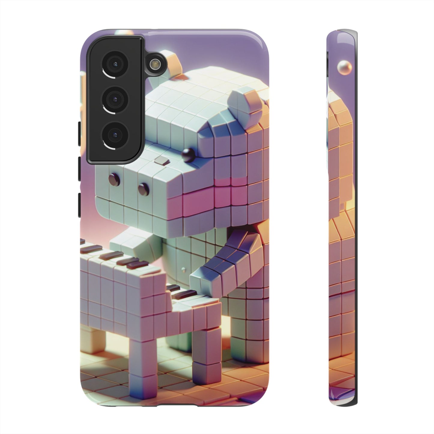 Cube Piano Piggy Ultra-Tough Phone Case