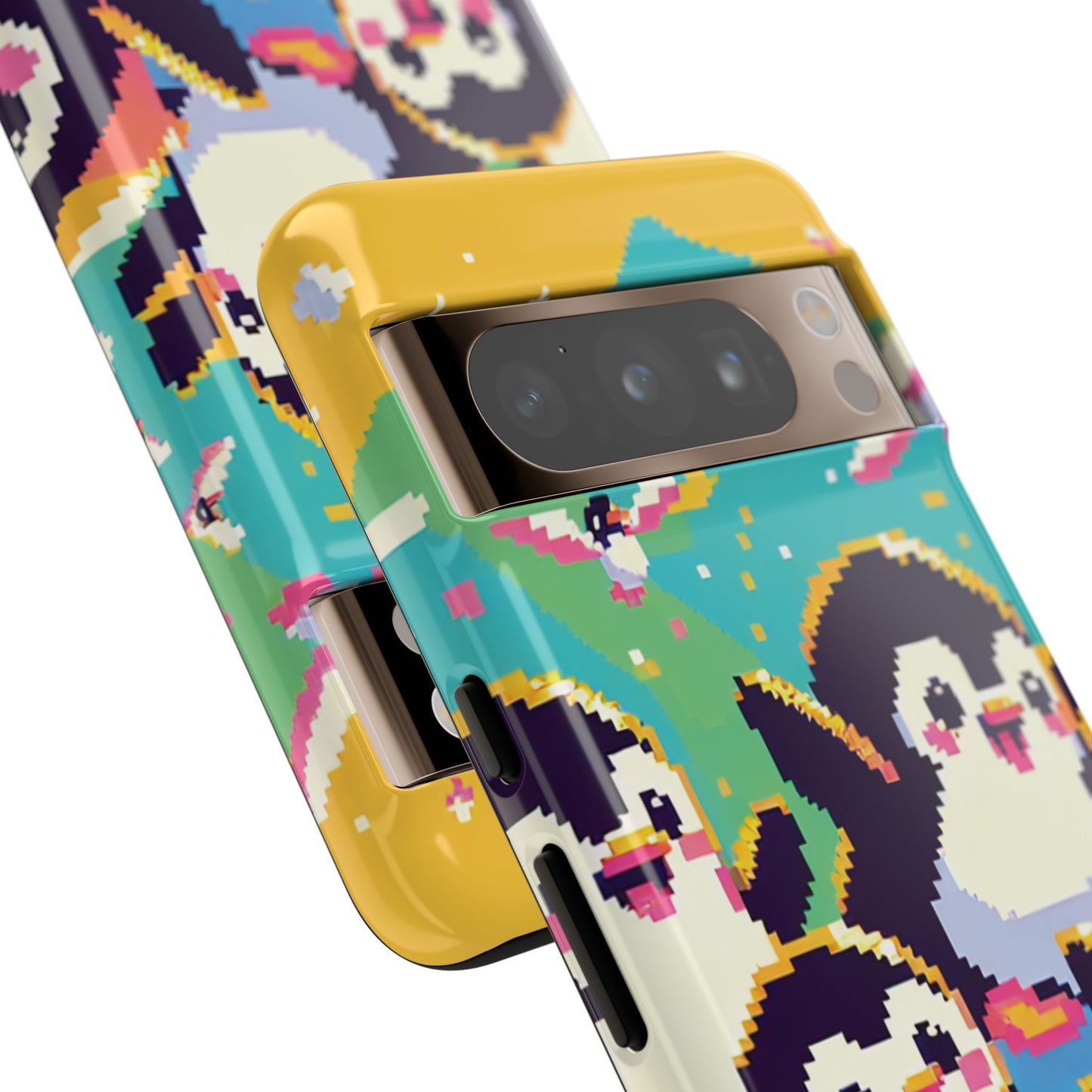 Cute Pixel Penguin Ultra-Tough Phone Case