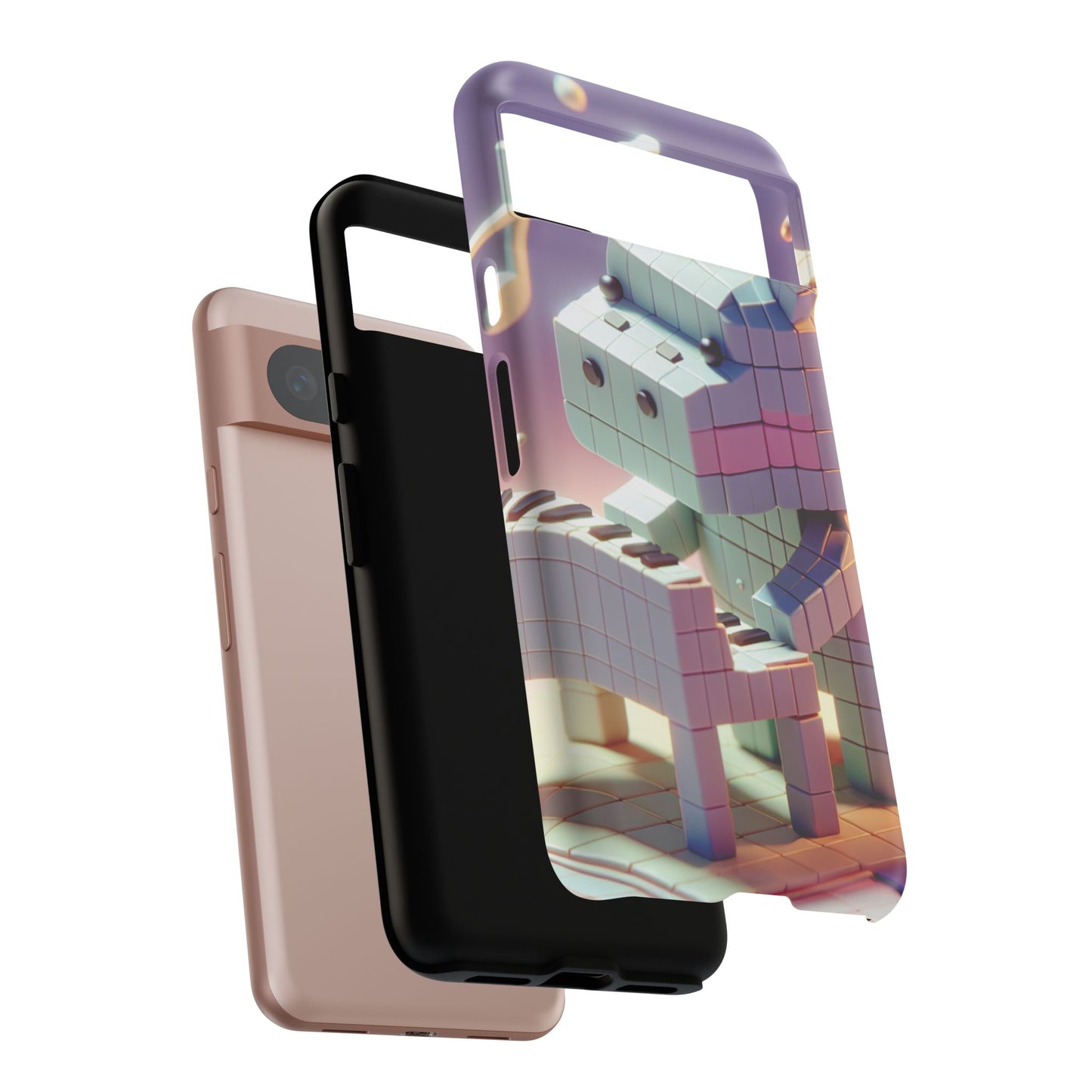 Cube Piano Piggy Ultra-Tough Phone Case