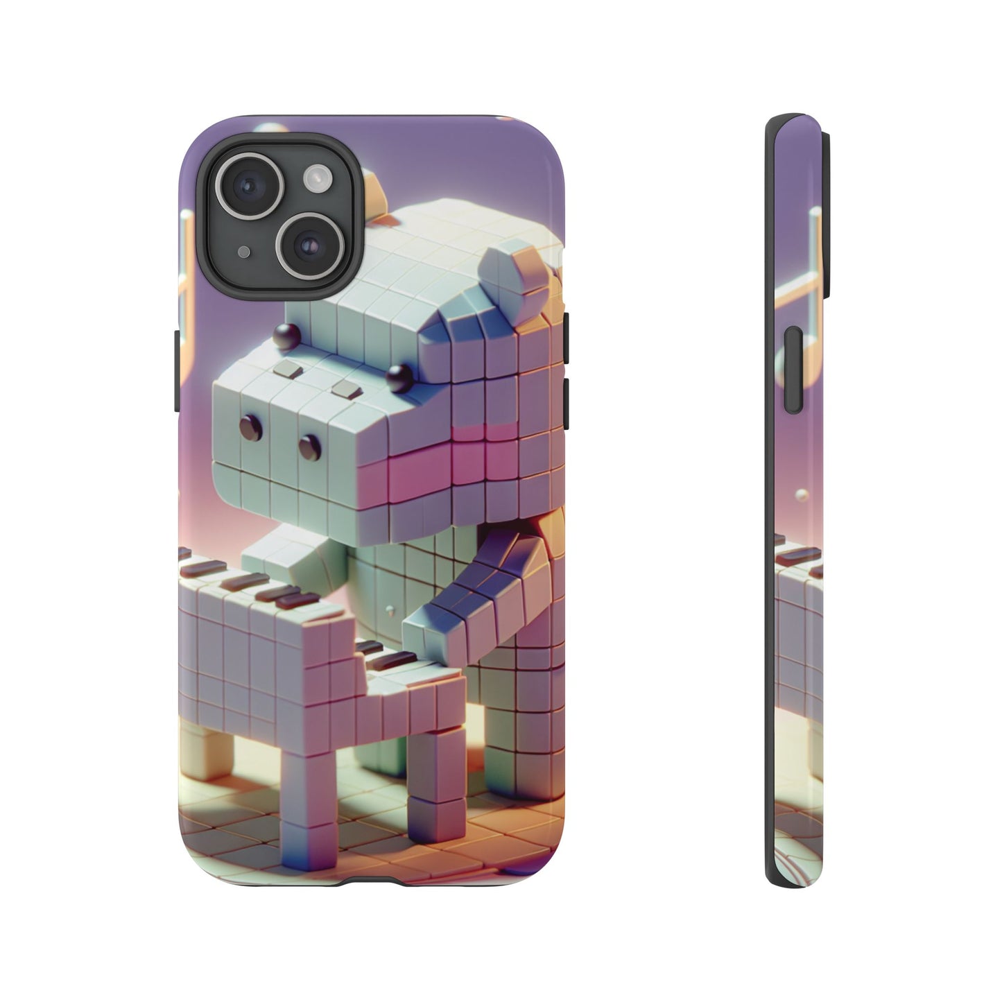 Cube Piano Piggy Ultra-Tough Phone Case