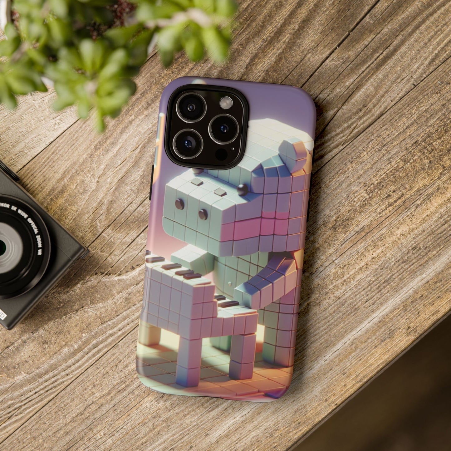 Cube Piano Piggy Ultra-Tough Phone Case