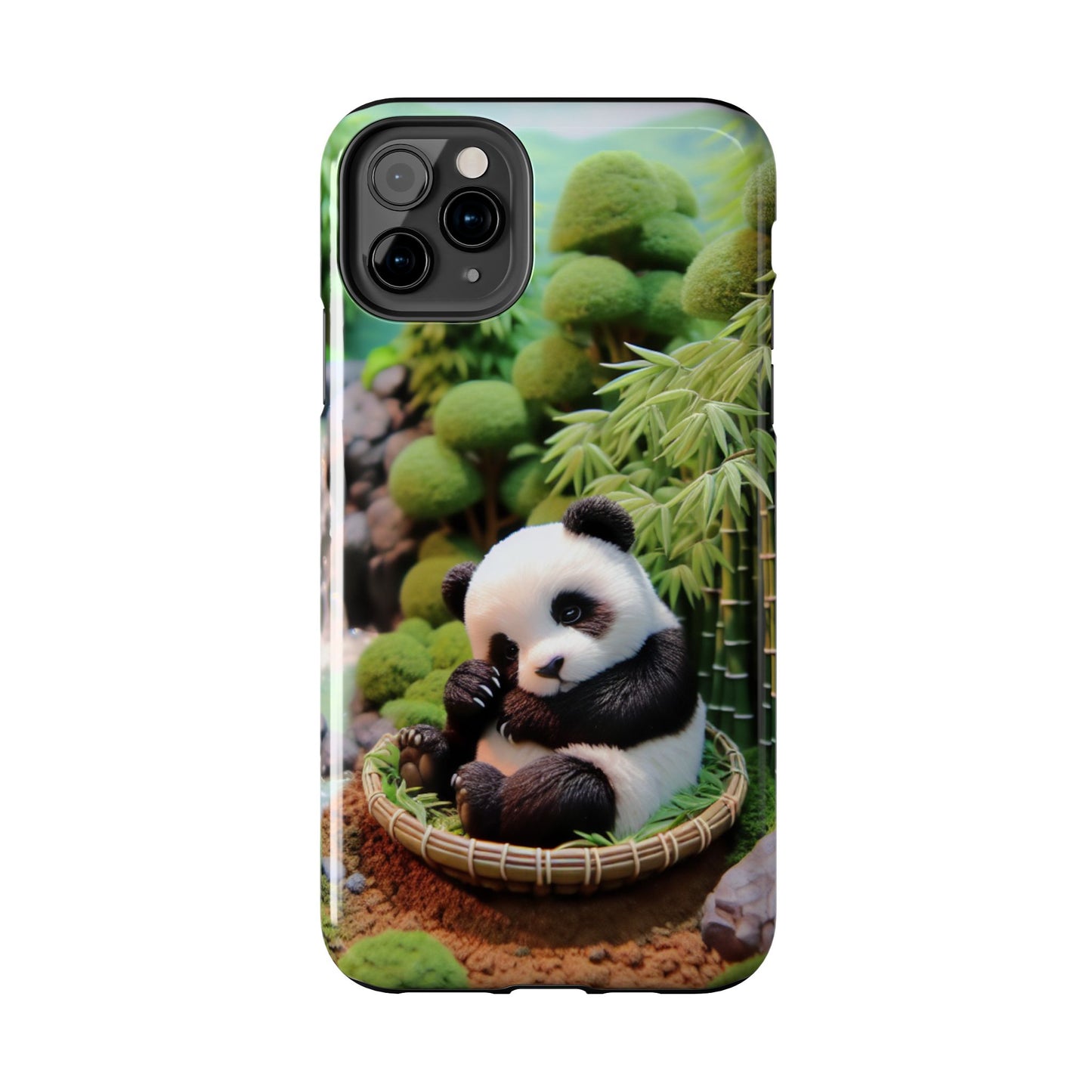 Cute Panda Ultra-Tough Phone Case