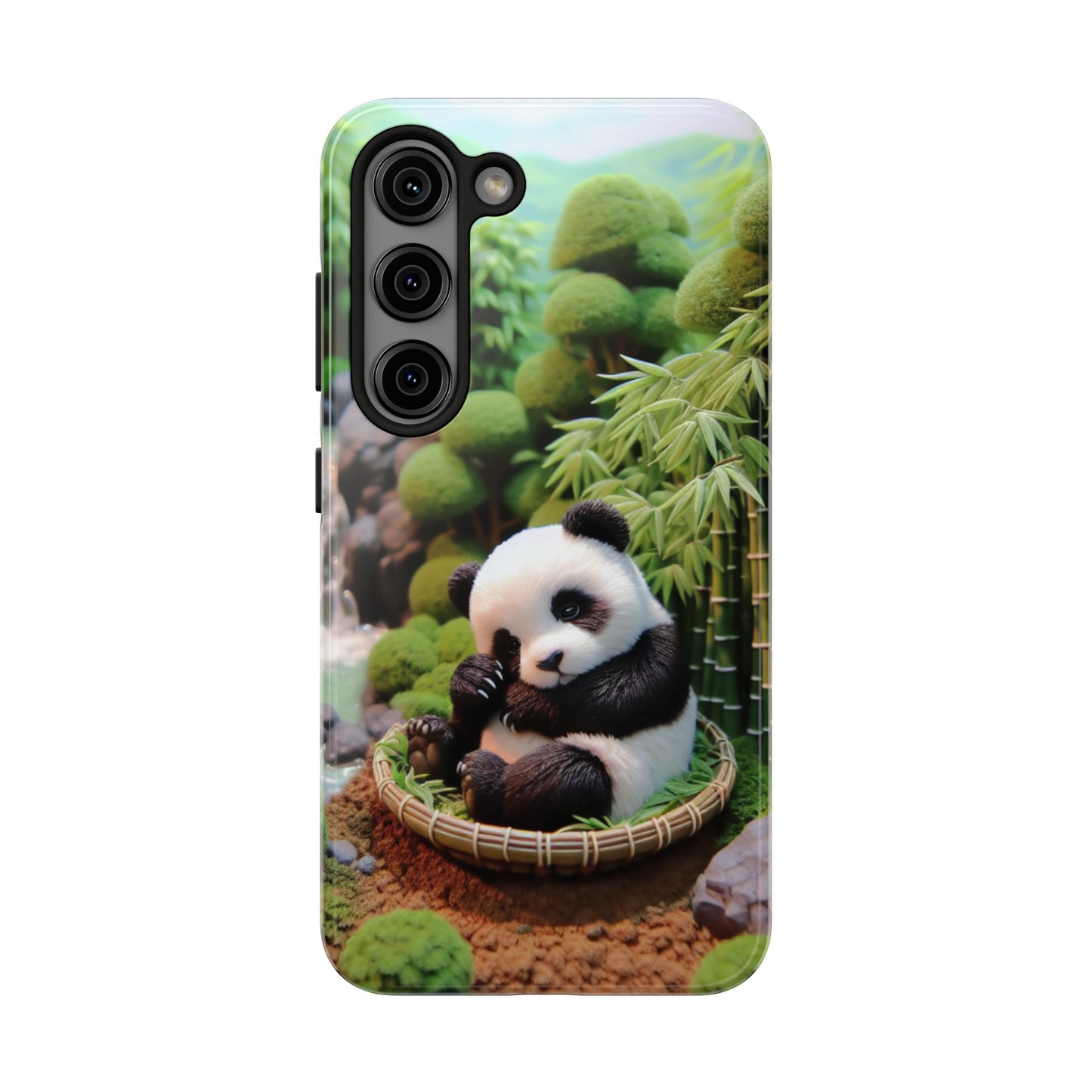 Cute Panda Ultra-Tough Phone Case