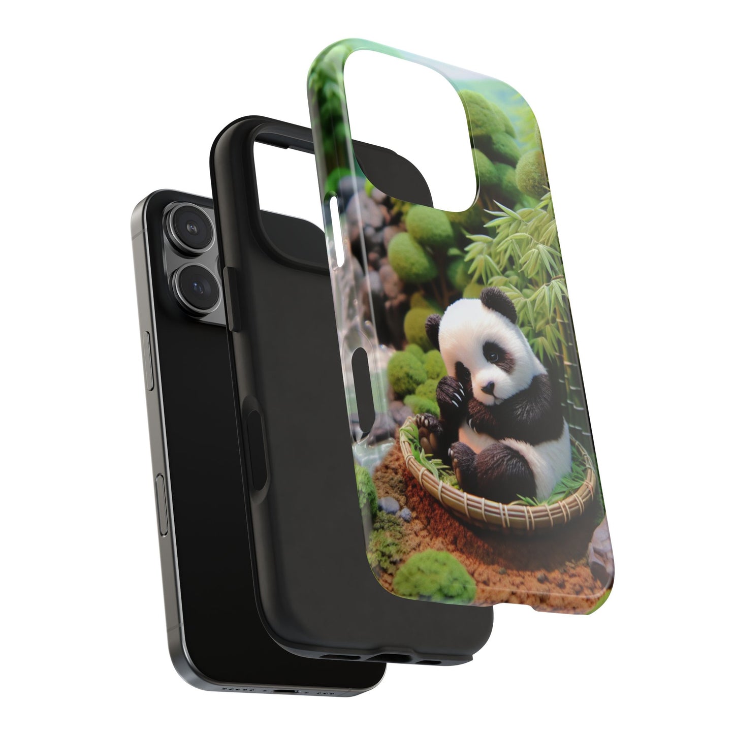 Cute Panda Ultra-Tough Phone Case