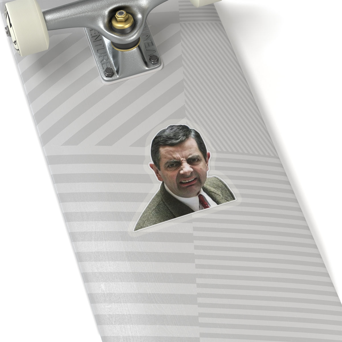 Mr. Bean Confused Meme Vinyl Sticker