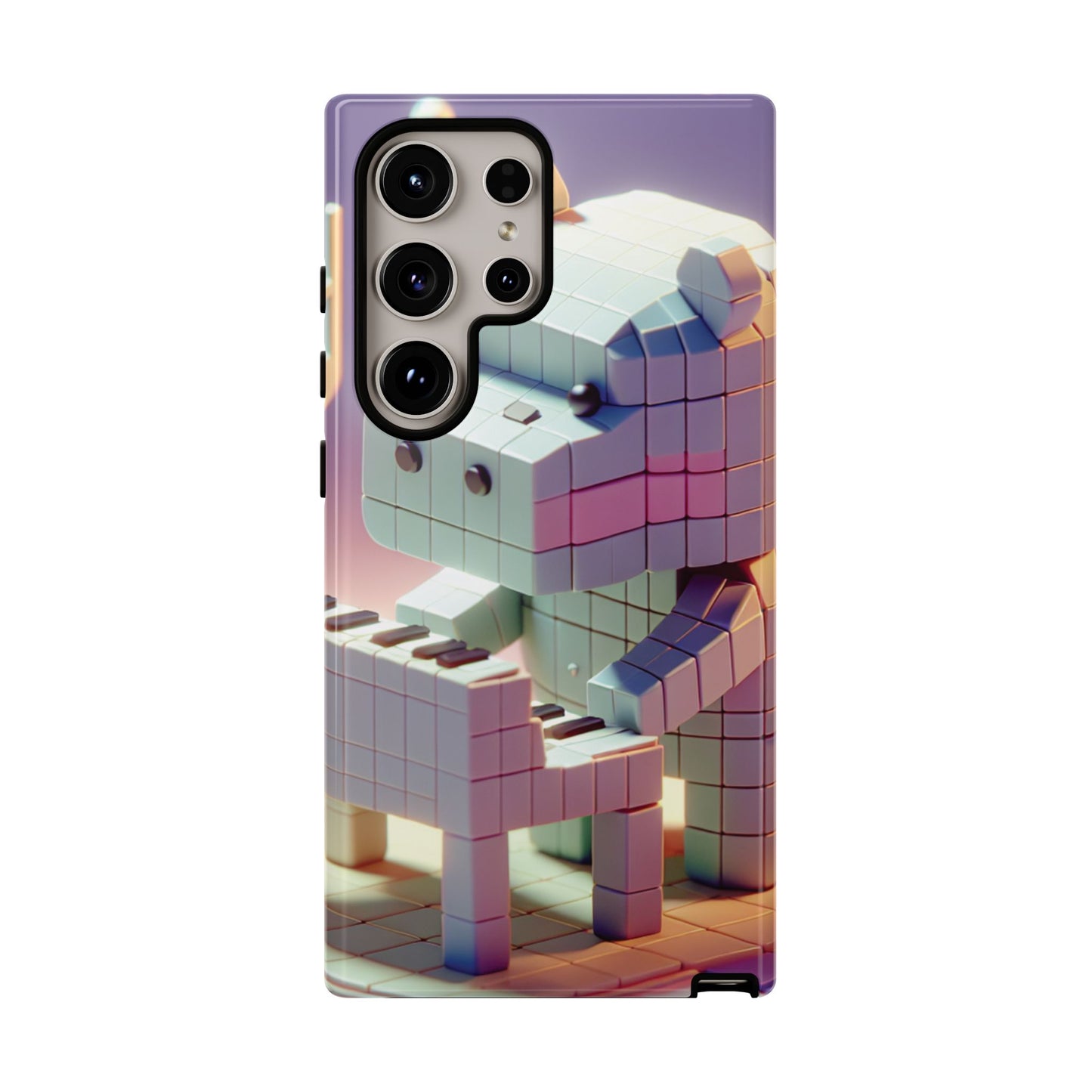 Cube Piano Piggy Ultra-Tough Phone Case