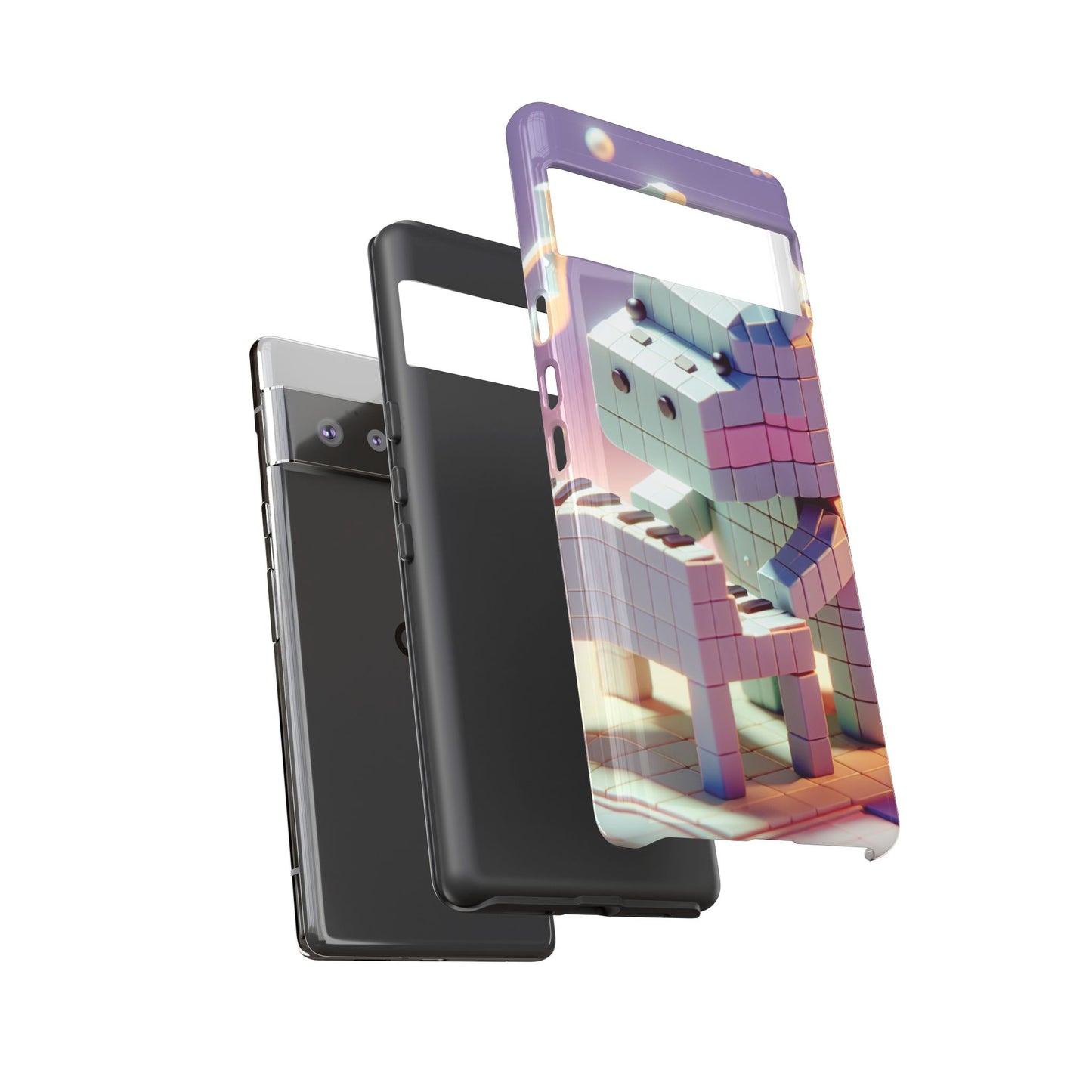 Cube Piano Piggy Ultra-Tough Phone Case