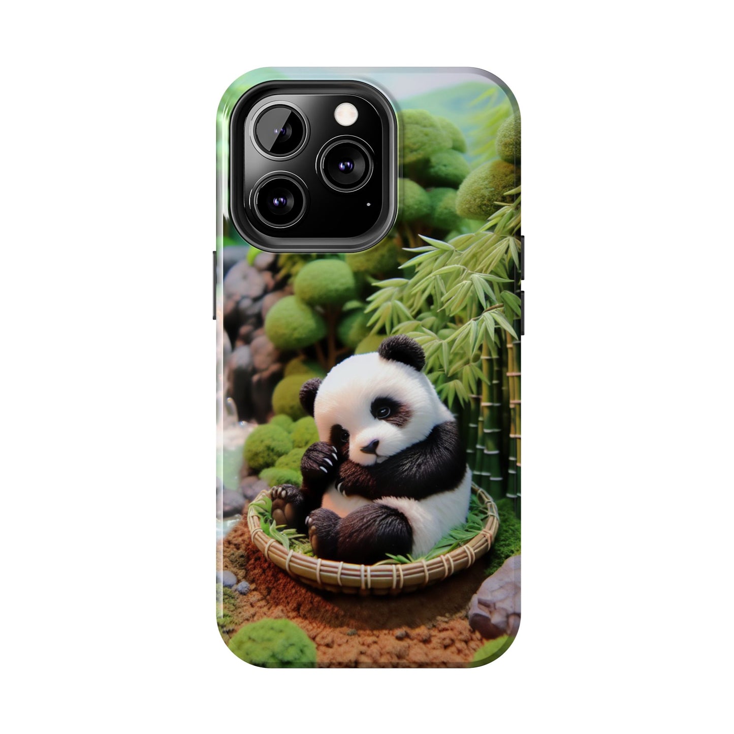 Cute Panda Ultra-Tough Phone Case