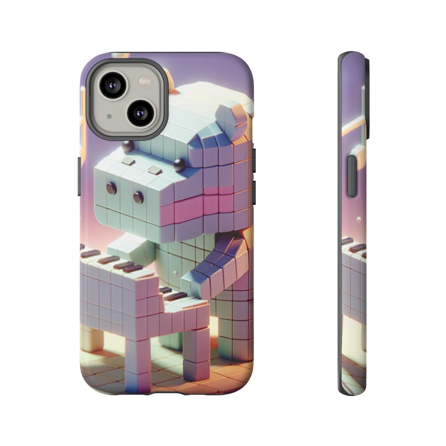 Cube Piano Piggy Ultra-Tough Phone Case