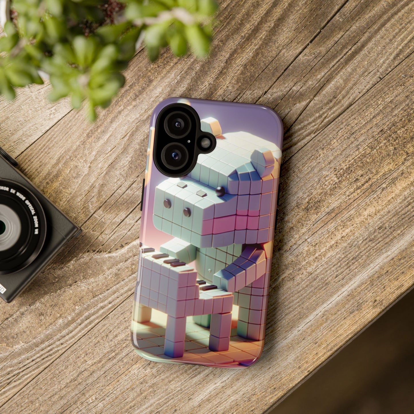 Cube Piano Piggy Ultra-Tough Phone Case