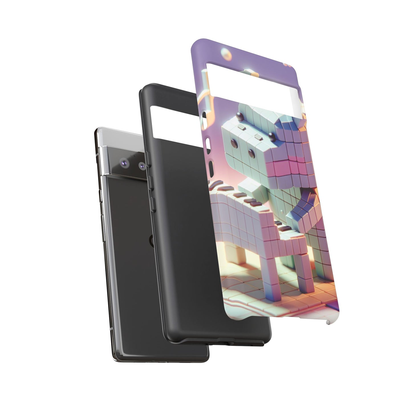 Cube Piano Piggy Ultra-Tough Phone Case