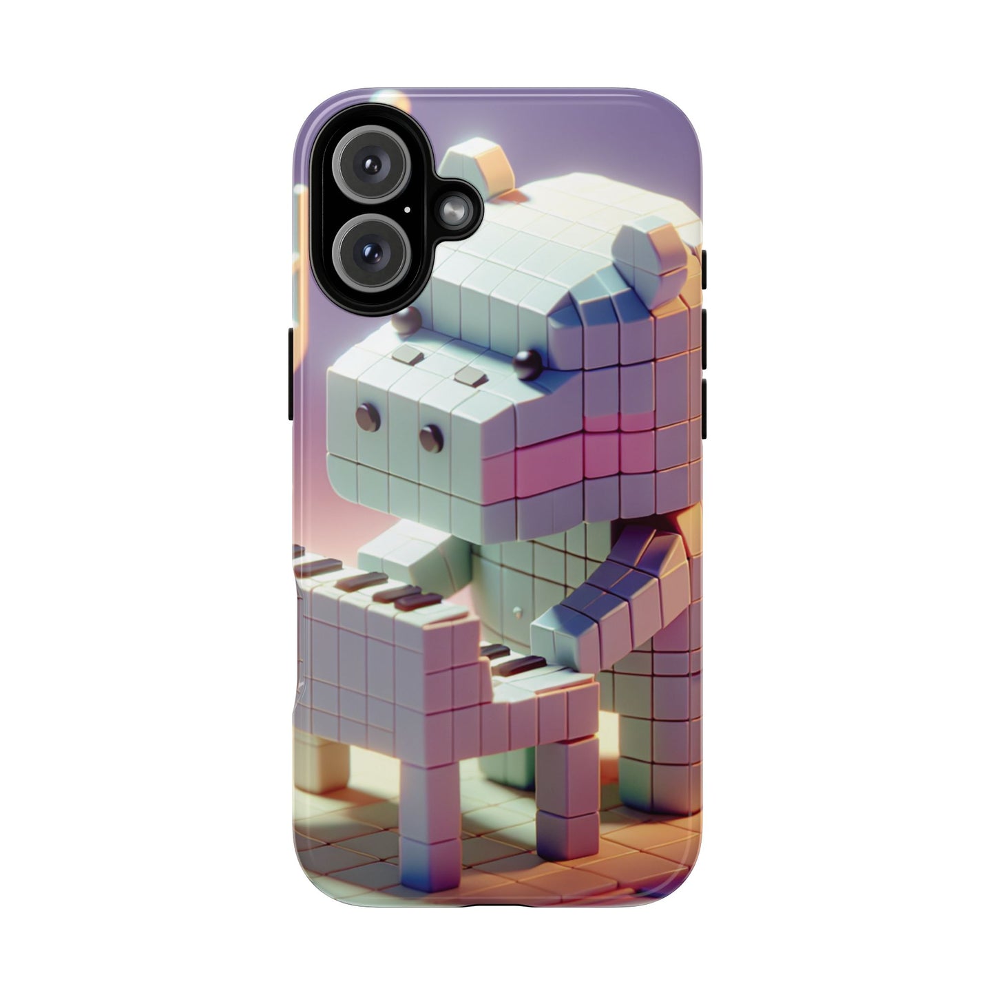 Cube Piano Piggy Ultra-Tough Phone Case