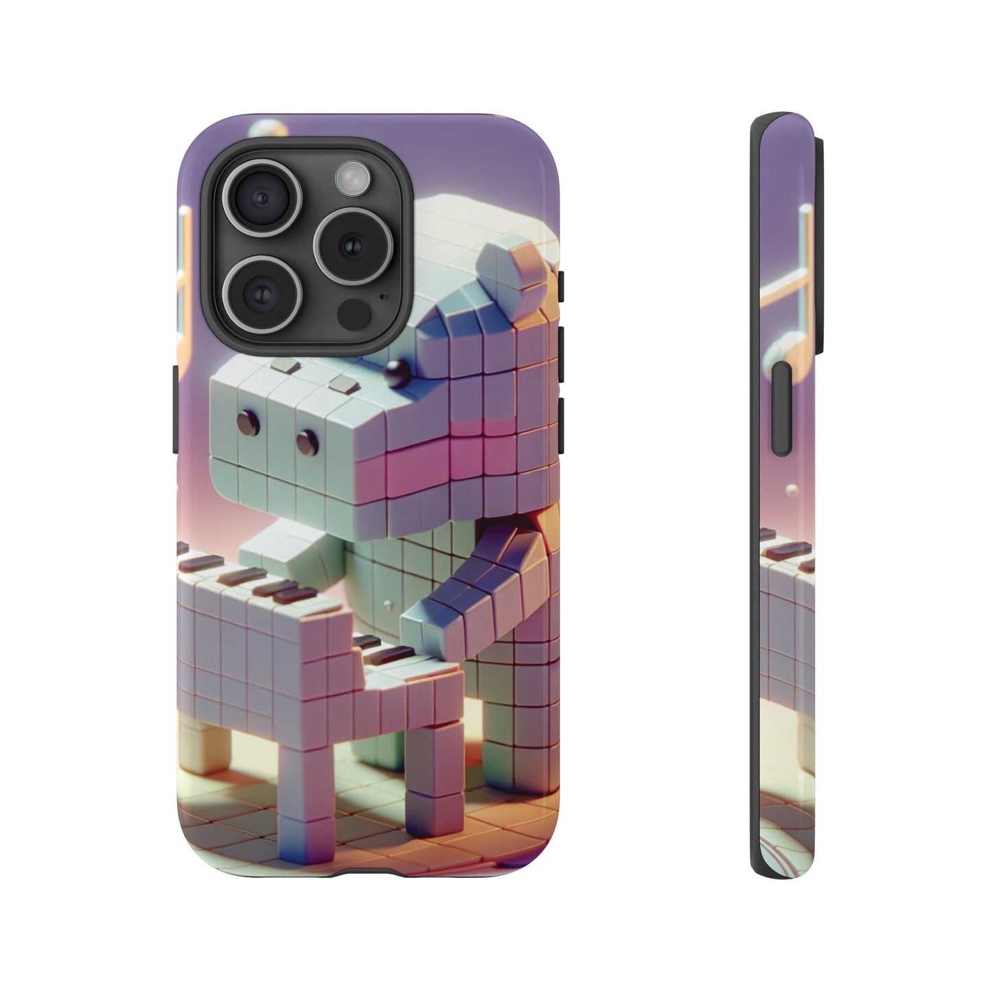 Cube Piano Piggy Ultra-Tough Phone Case