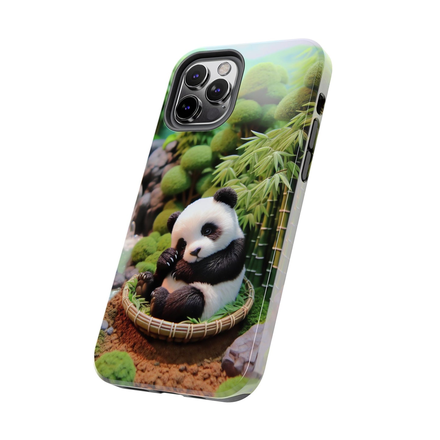 Cute Panda Ultra-Tough Phone Case