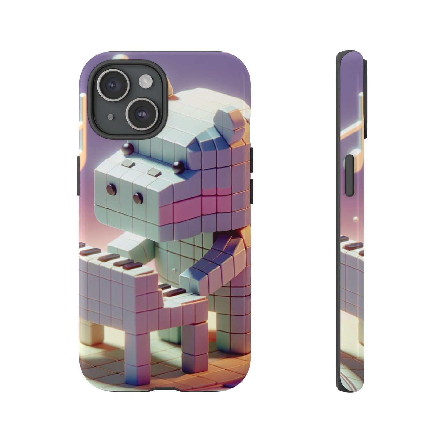 Cube Piano Piggy Ultra-Tough Phone Case