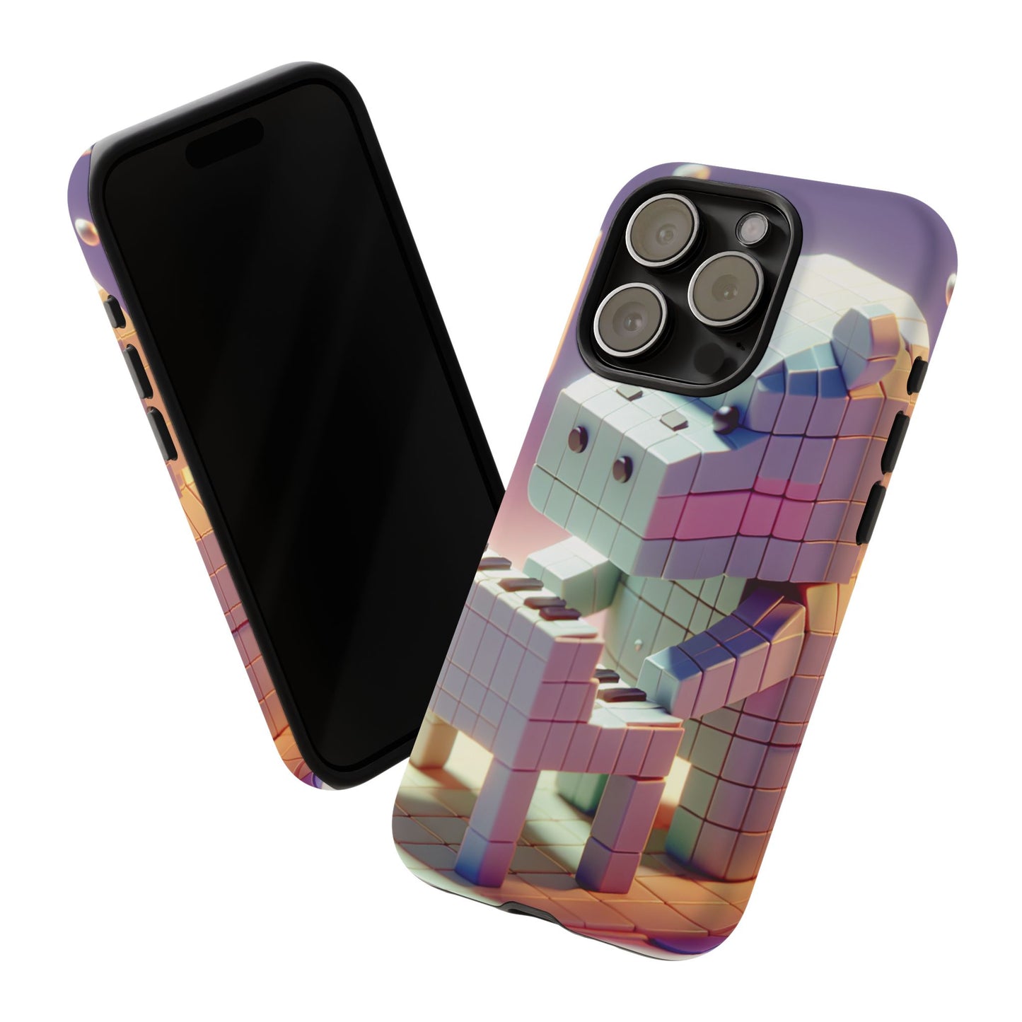 Cube Piano Piggy Ultra-Tough Phone Case