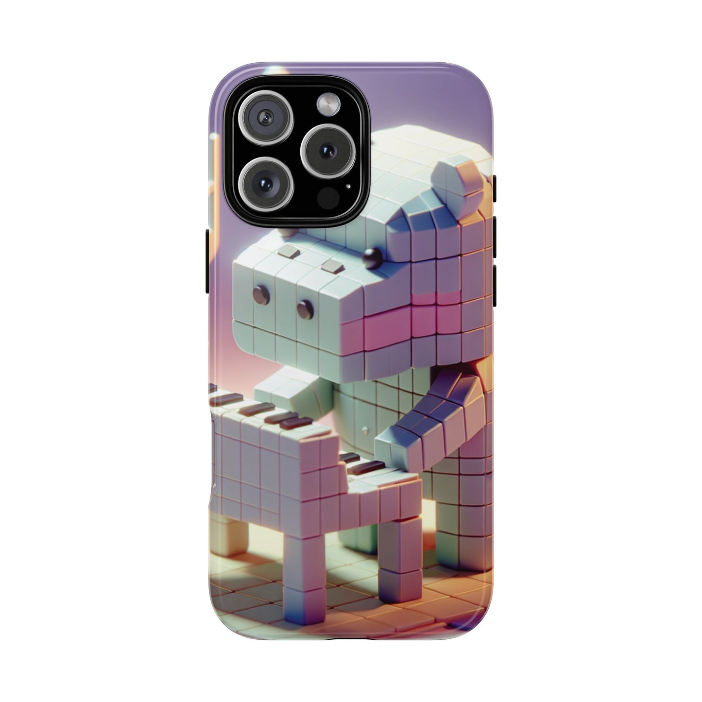 Cube Piano Piggy Ultra-Tough Phone Case