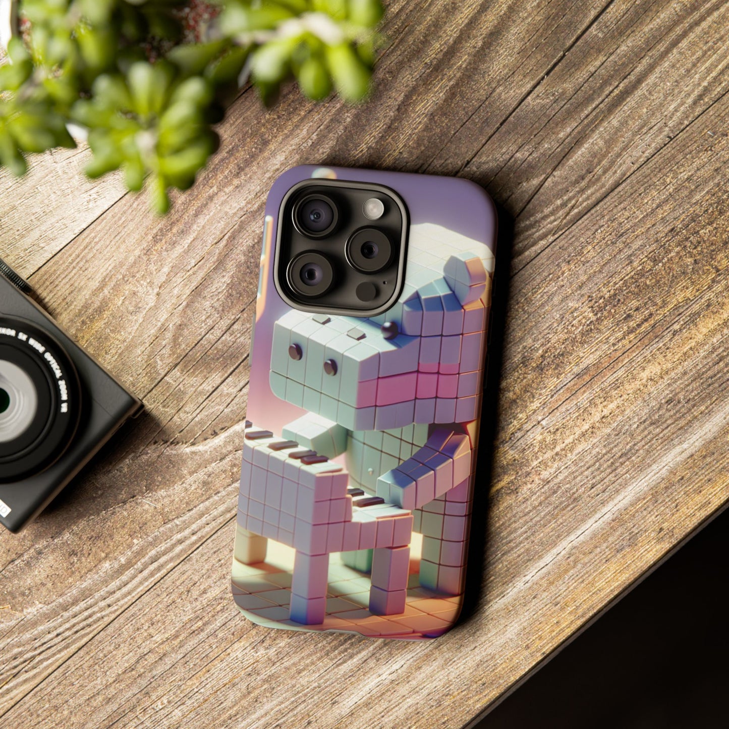 Cube Piano Piggy Ultra-Tough Phone Case