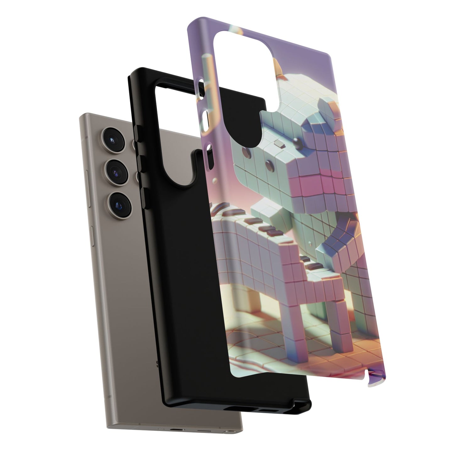 Cube Piano Piggy Ultra-Tough Phone Case