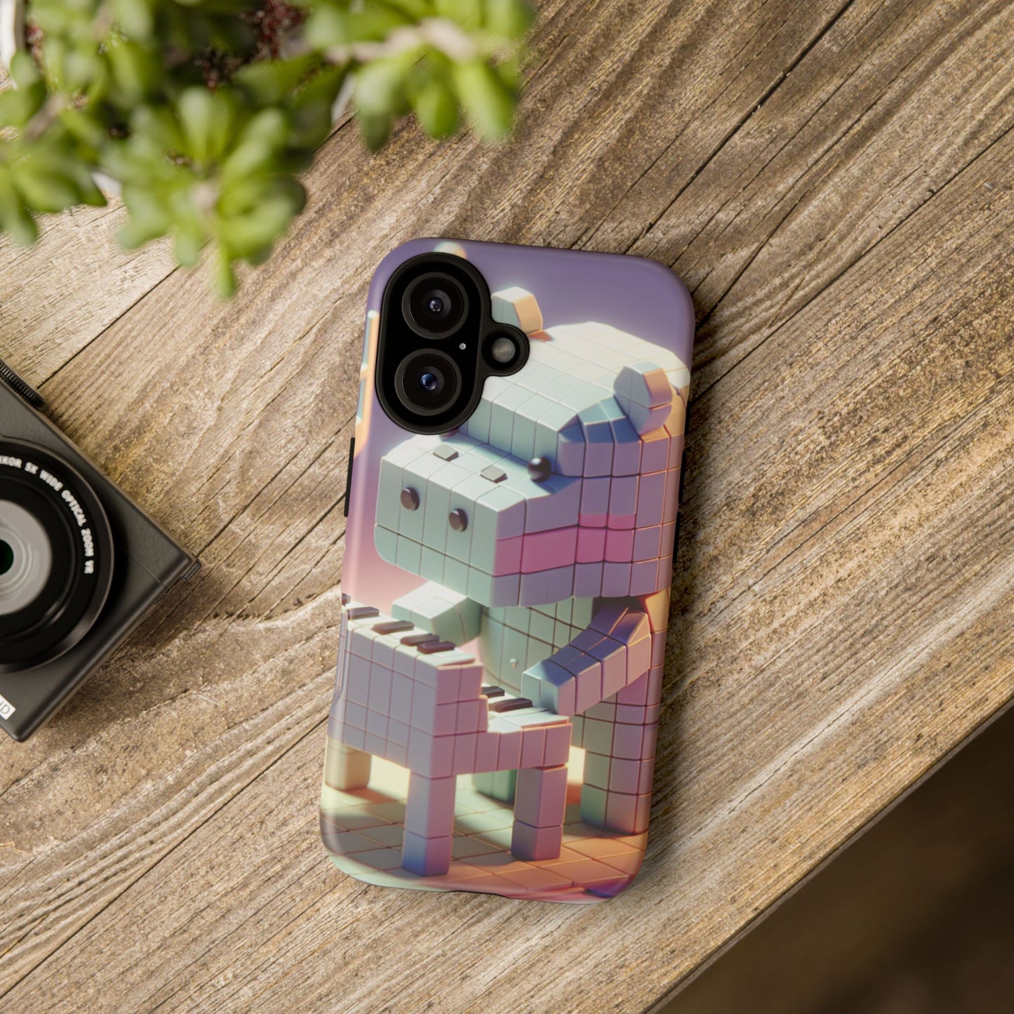 Cube Piano Piggy Ultra-Tough Phone Case