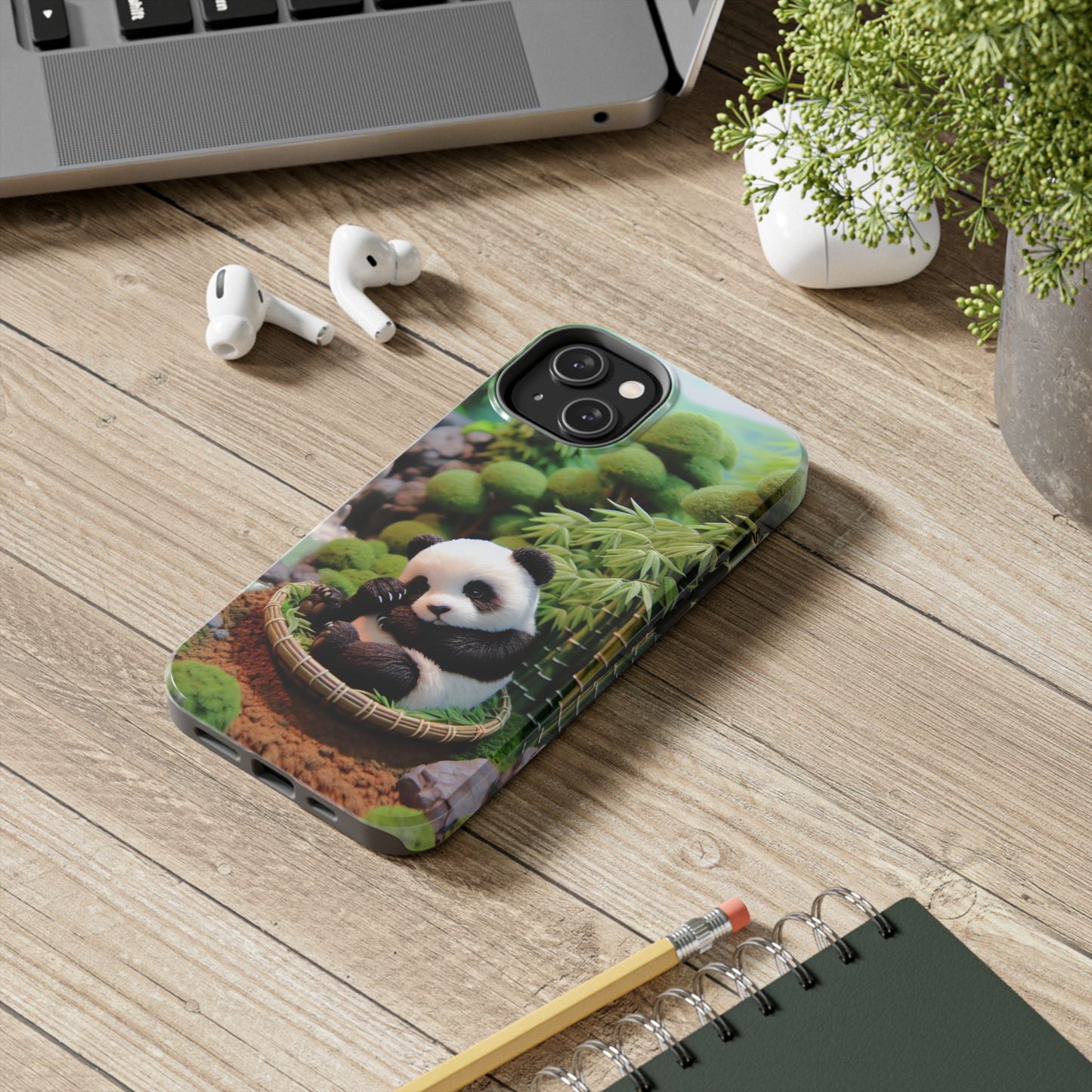 Cute Panda Ultra-Tough Phone Case