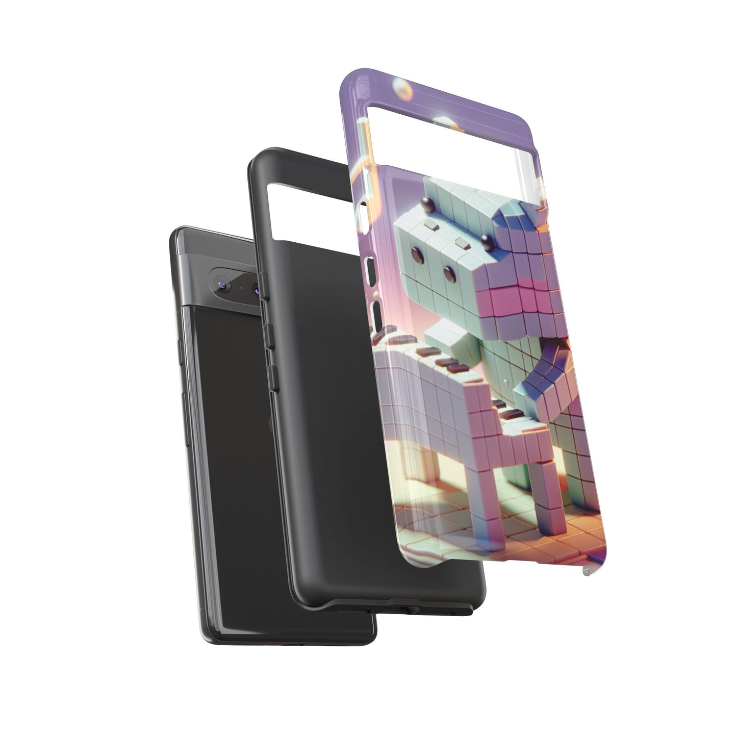 Cube Piano Piggy Ultra-Tough Phone Case