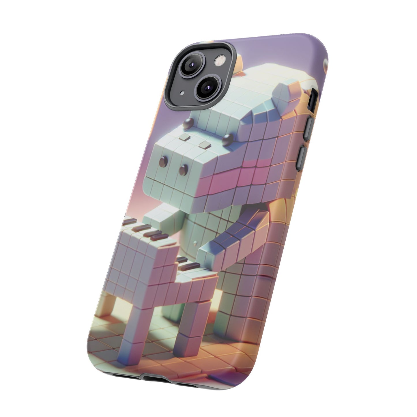 Cube Piano Piggy Ultra-Tough Phone Case