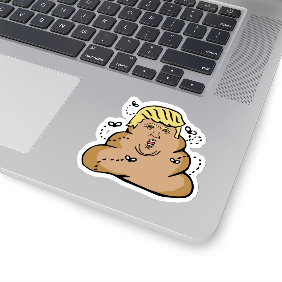 Donald Trump Poop Vinyl Sticker