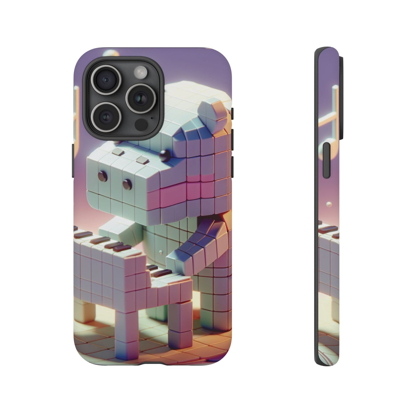 Cube Piano Piggy Ultra-Tough Phone Case