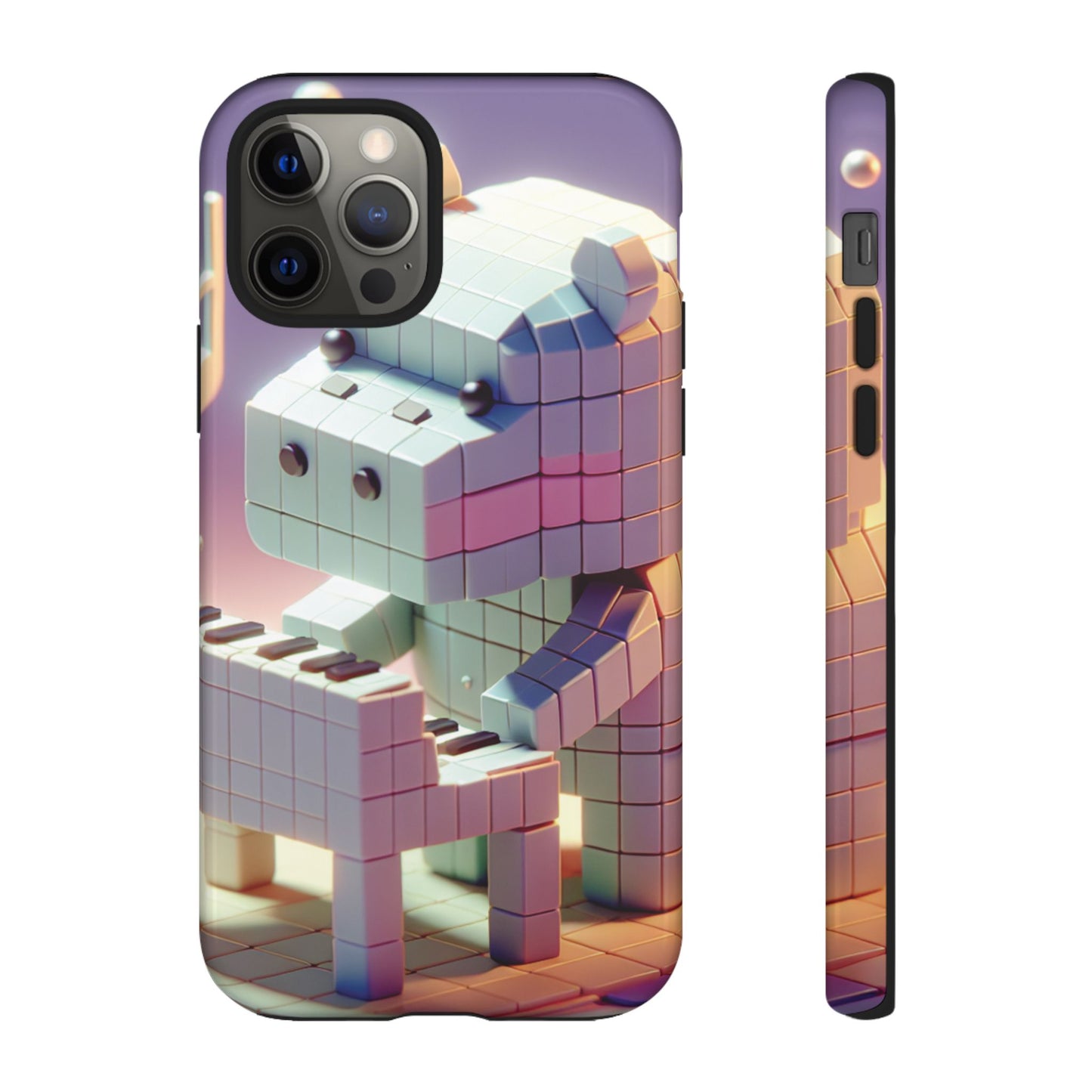 Cube Piano Piggy Ultra-Tough Phone Case