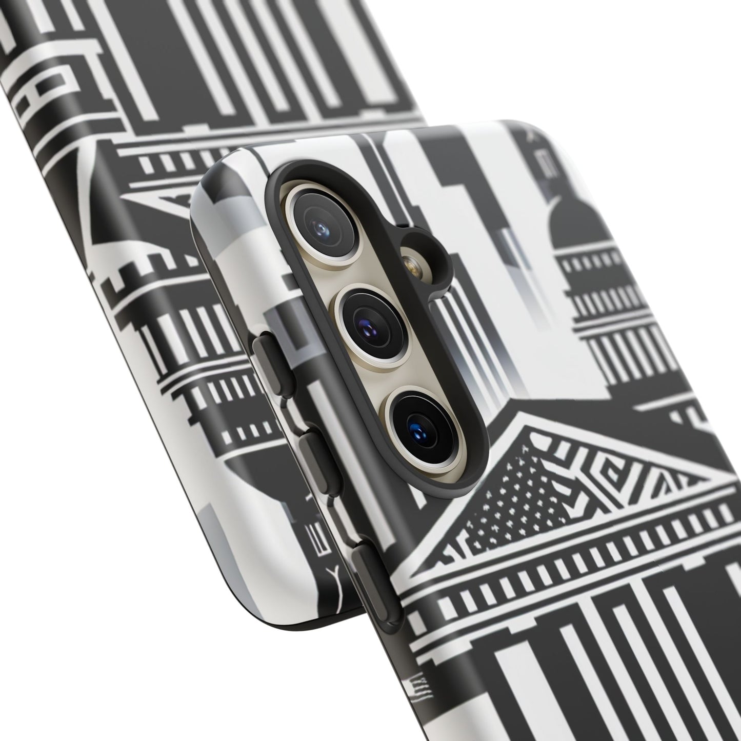 Monochrome City Buildings Ultra-Tough Phone Case