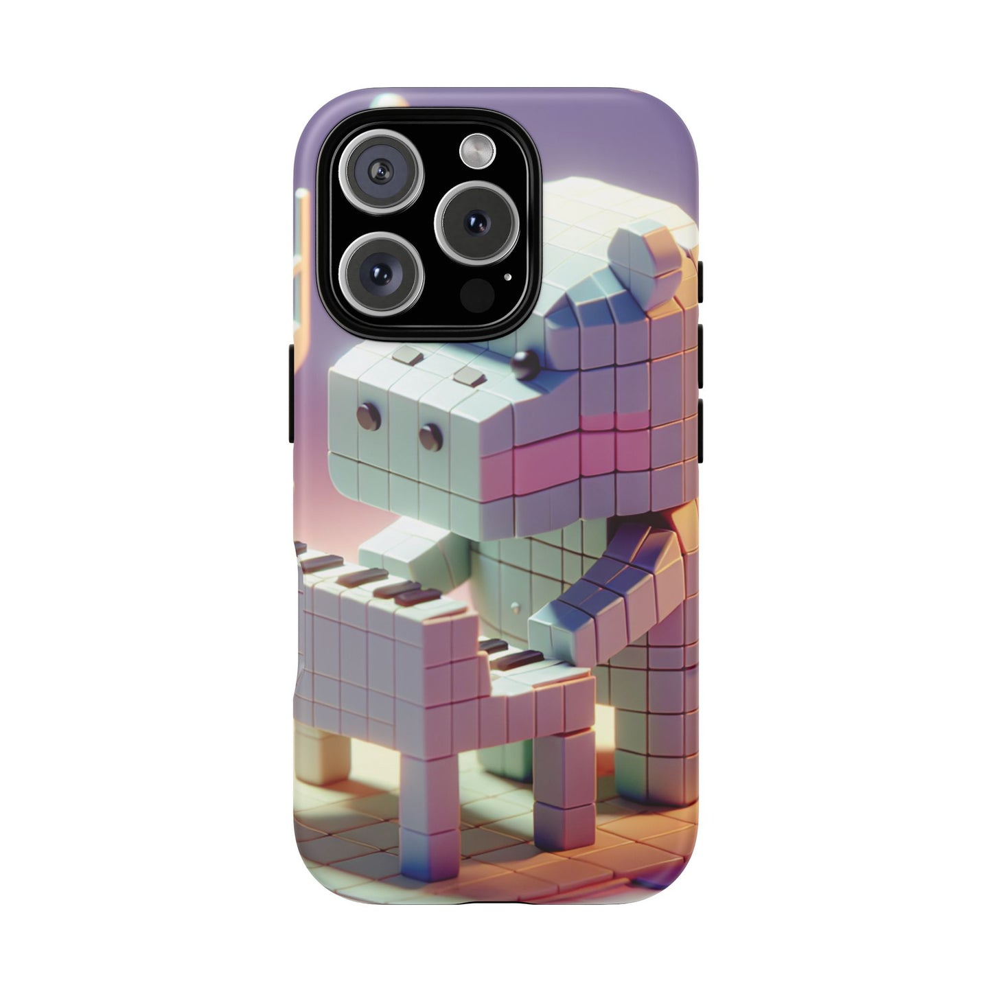 Cube Piano Piggy Ultra-Tough Phone Case