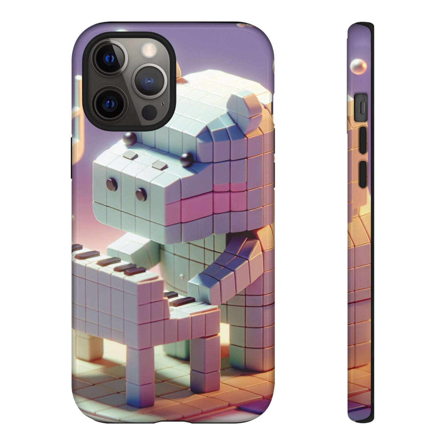 Cube Piano Piggy Ultra-Tough Phone Case